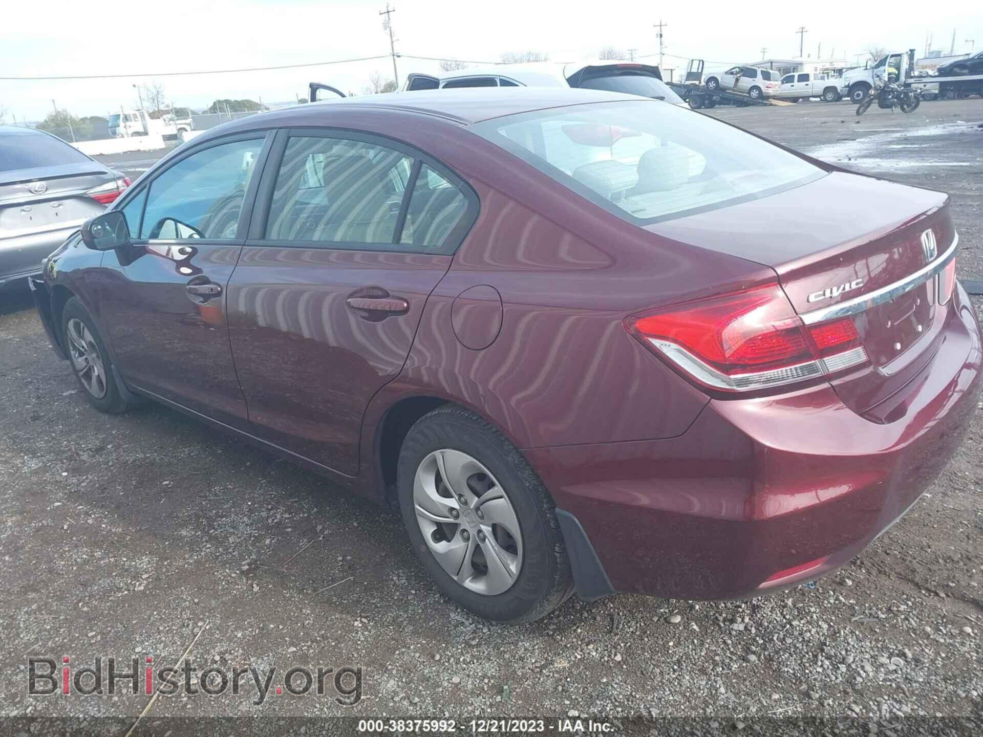 2014 HONDA CIVIC - VIN: 19XFB2F54EE031835 - Фото 3