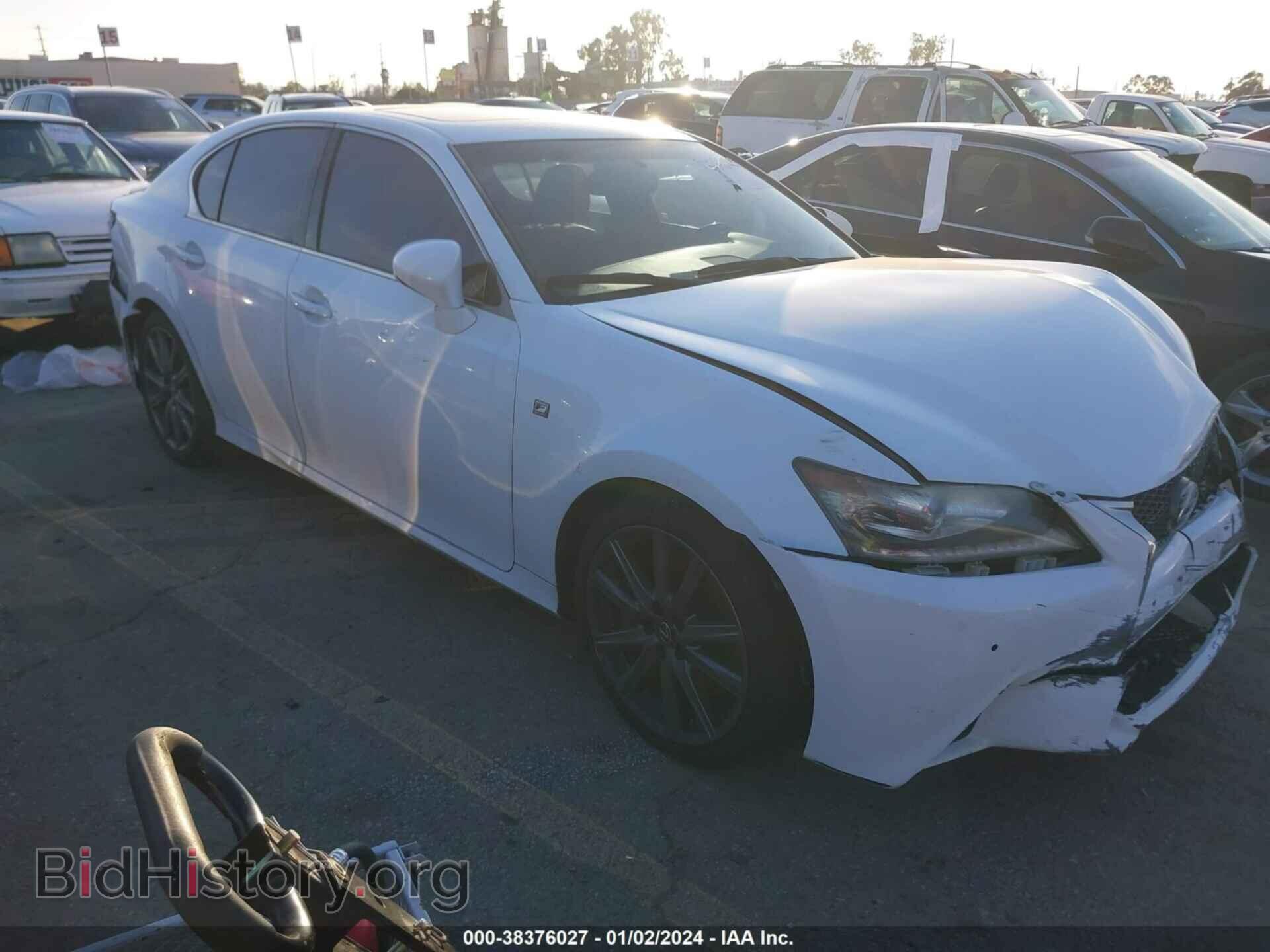 Фотография JTHBE1BLXE5040473 - LEXUS GS 350 2014
