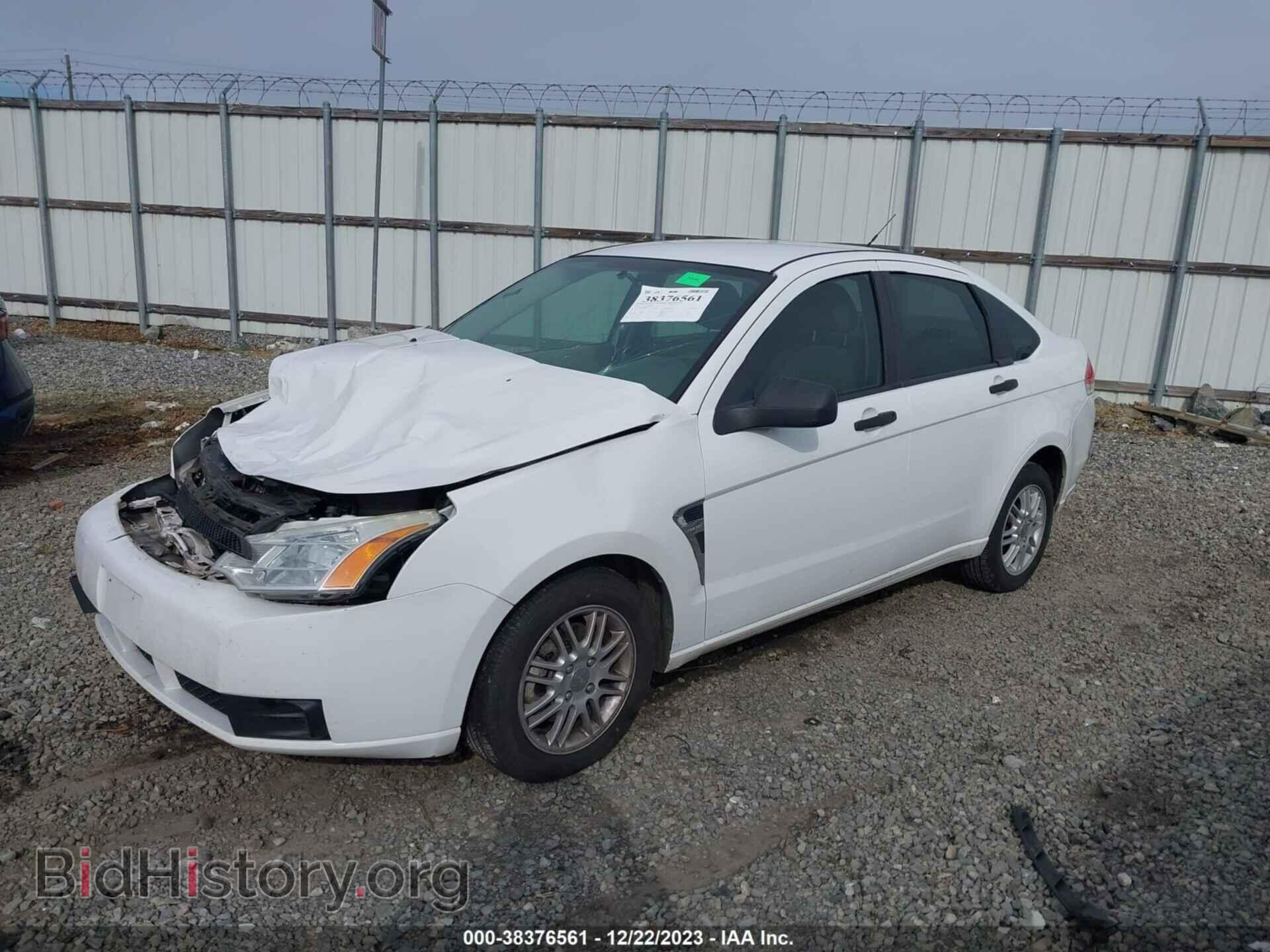 2008 FORD FOCUS - VIN: 1FAHP35N28W277963 - Фото 2