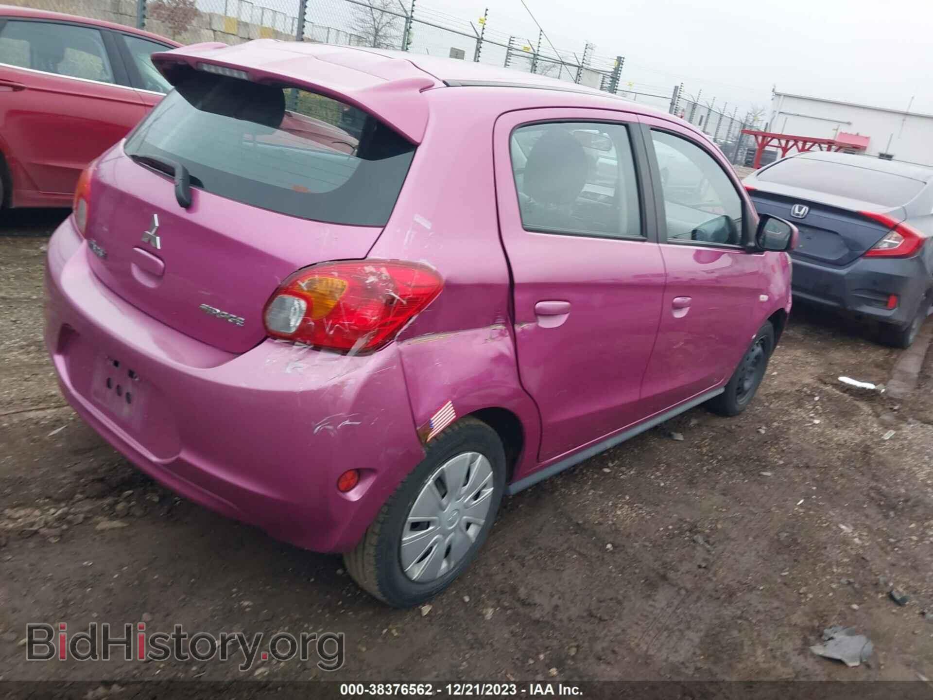 2014 MITSUBISHI MIRAGE - VIN: ML32A3HJ8EH024241 - Фото 4