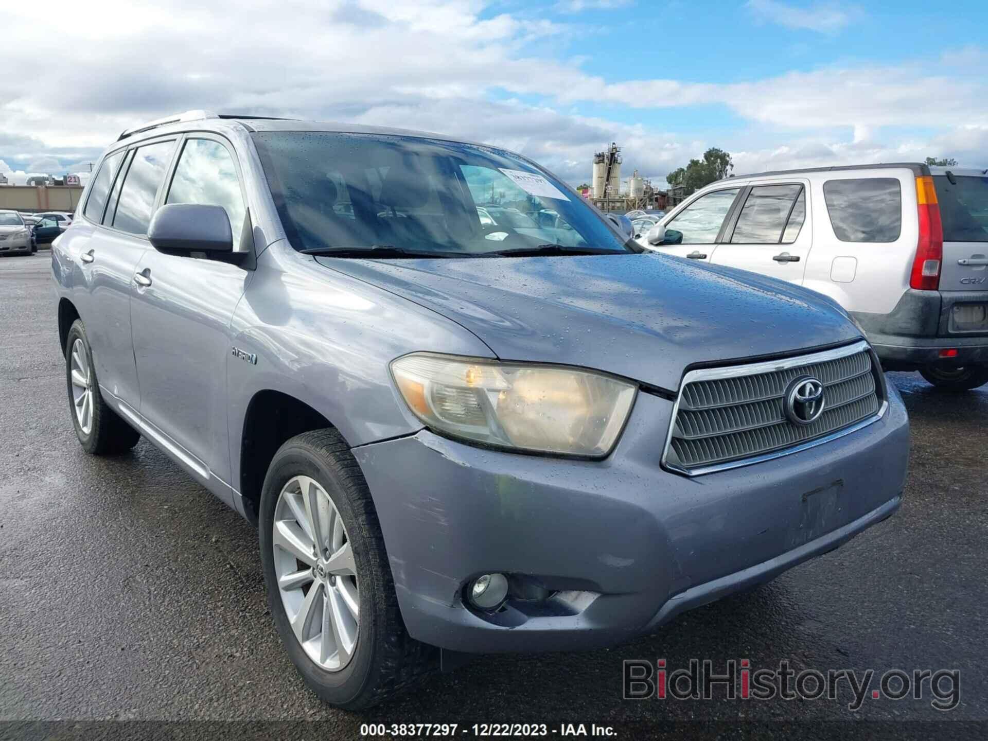 Photo JTEJW3EHXA2039988 - TOYOTA HIGHLANDER HYBRID 2010