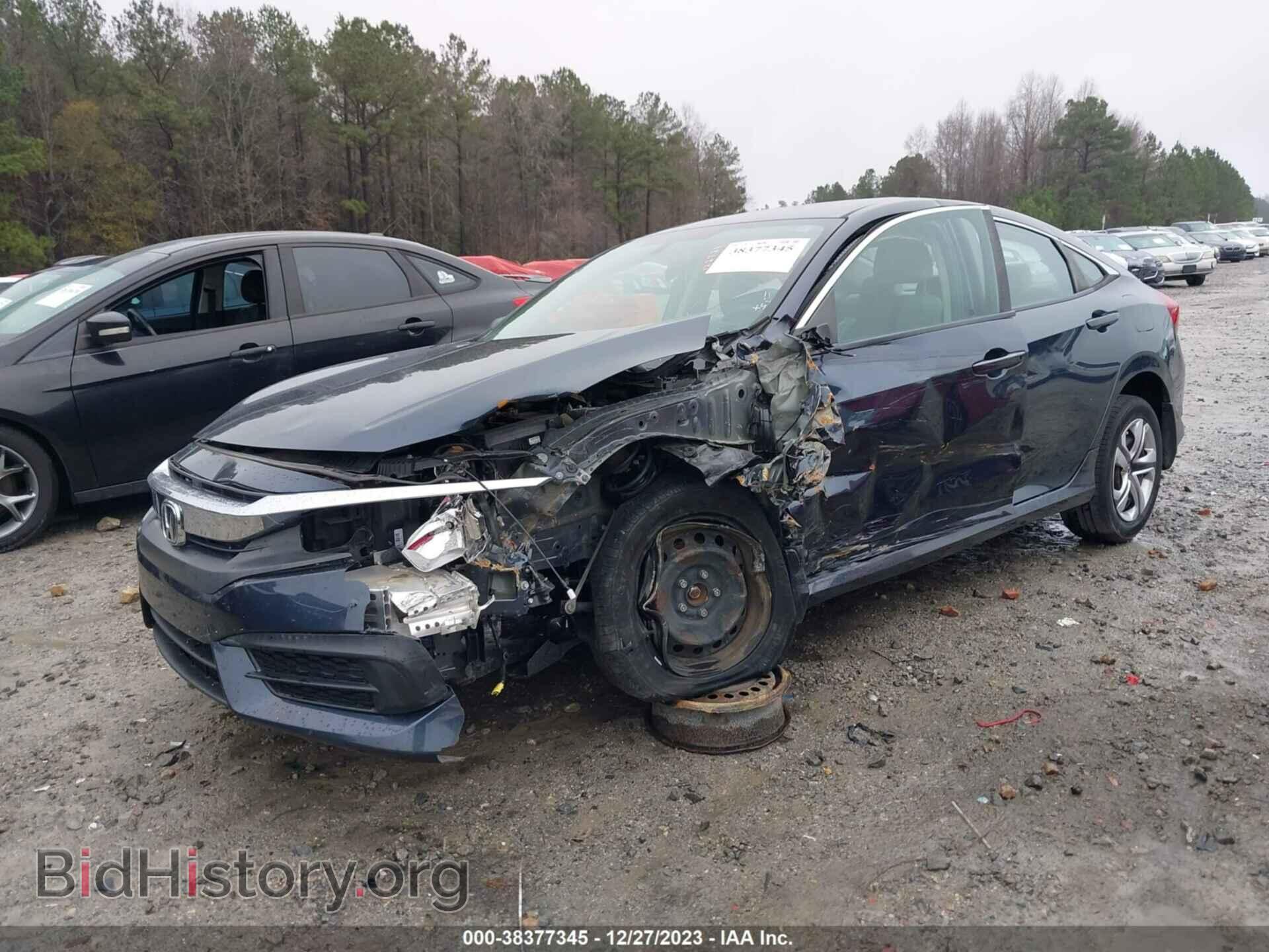 2017 HONDA CIVIC - VIN: 19XFC2F52HE027400 - Фото 2