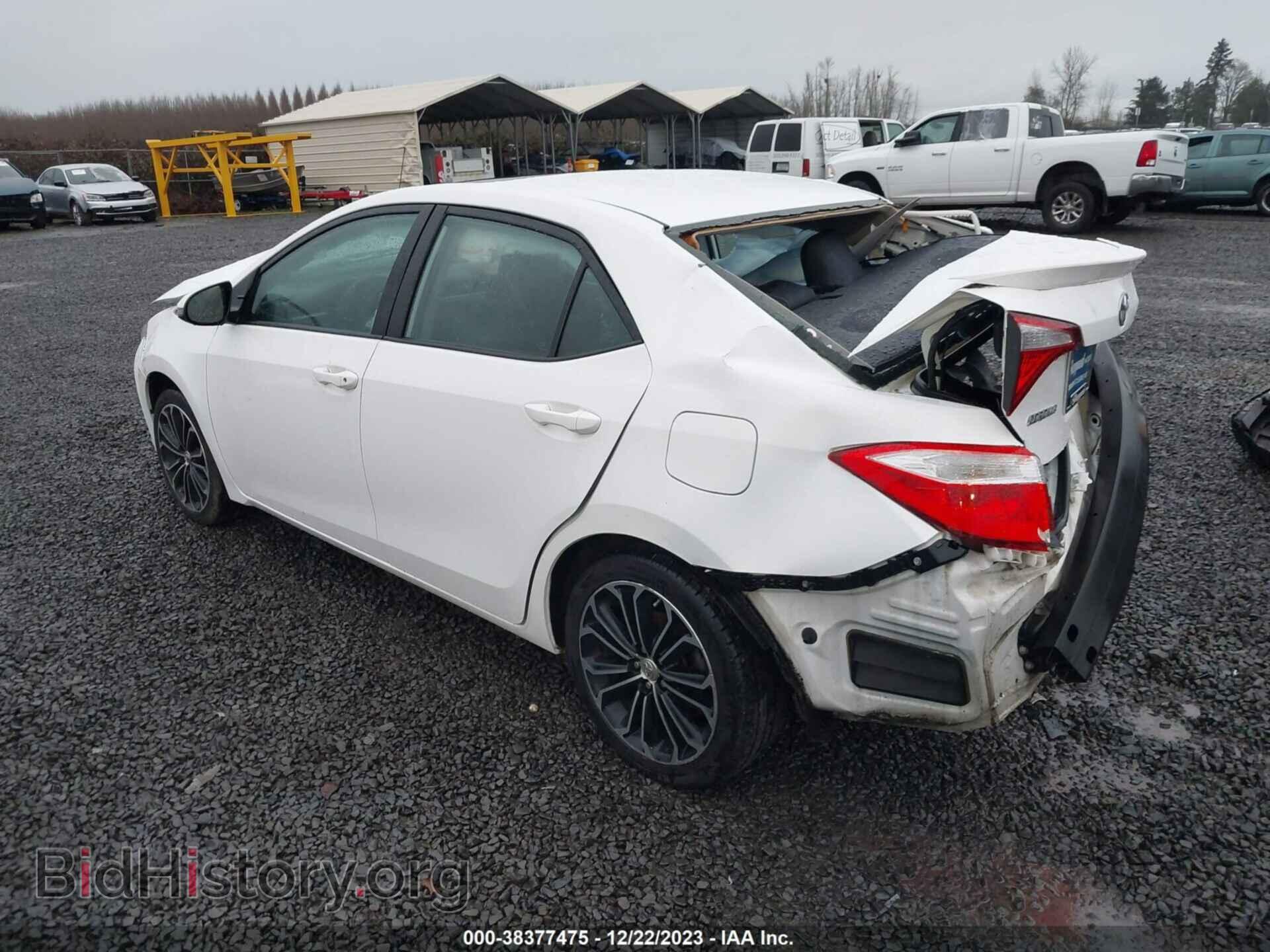2015 TOYOTA COROLLA - VIN: 2T1BURHE7FC398002 - Photo 3