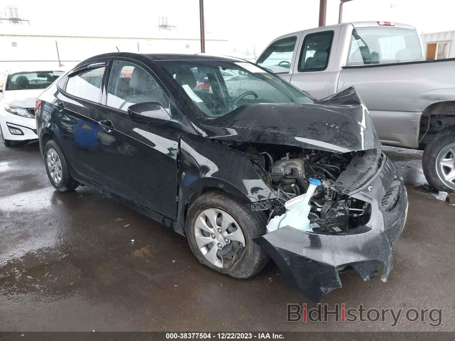 Photo KMHCT4AE7GU092793 - HYUNDAI ACCENT 2016