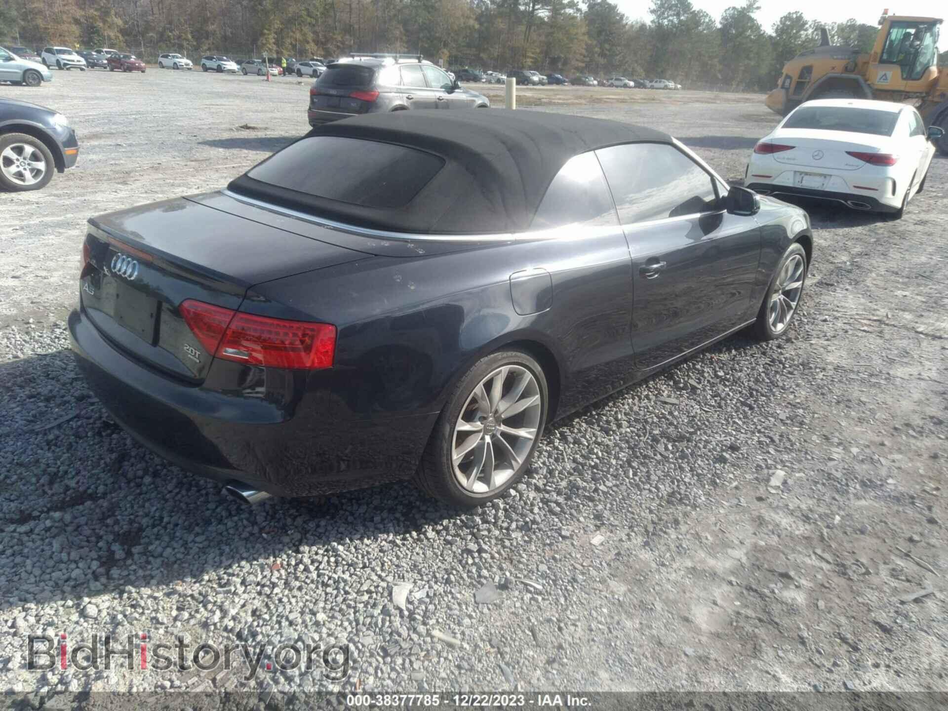 2013 AUDI A5 - VIN: WAUCFAFH9DN005721 - Фото 4
