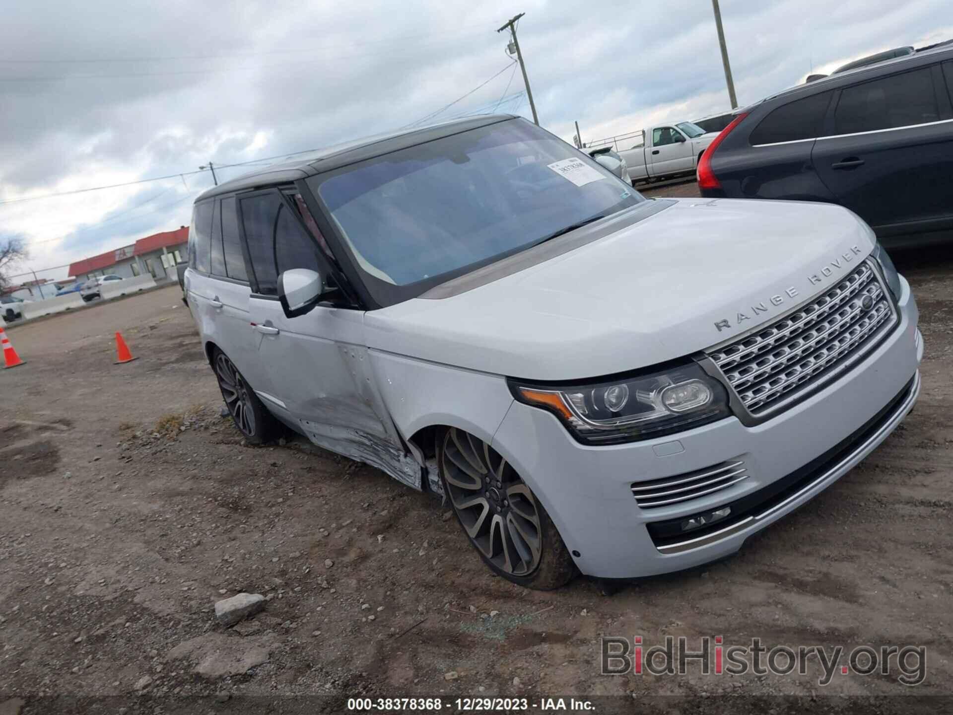 Photo SALGV2EF3GA304834 - LAND ROVER RANGE ROVER 2016