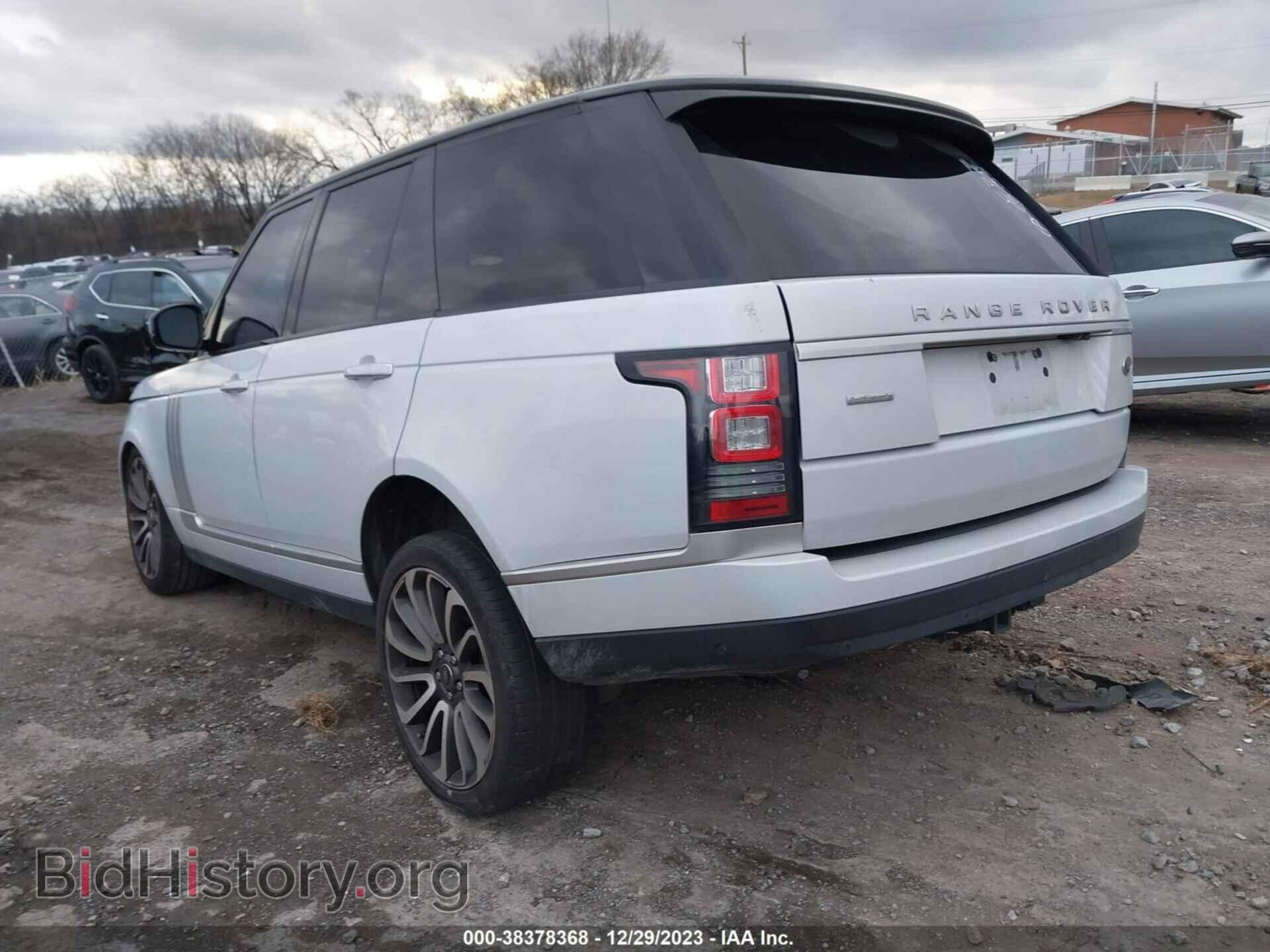 2016 LAND ROVER RANGE ROVER - VIN: SALGV2EF3GA304834 - Фото 3