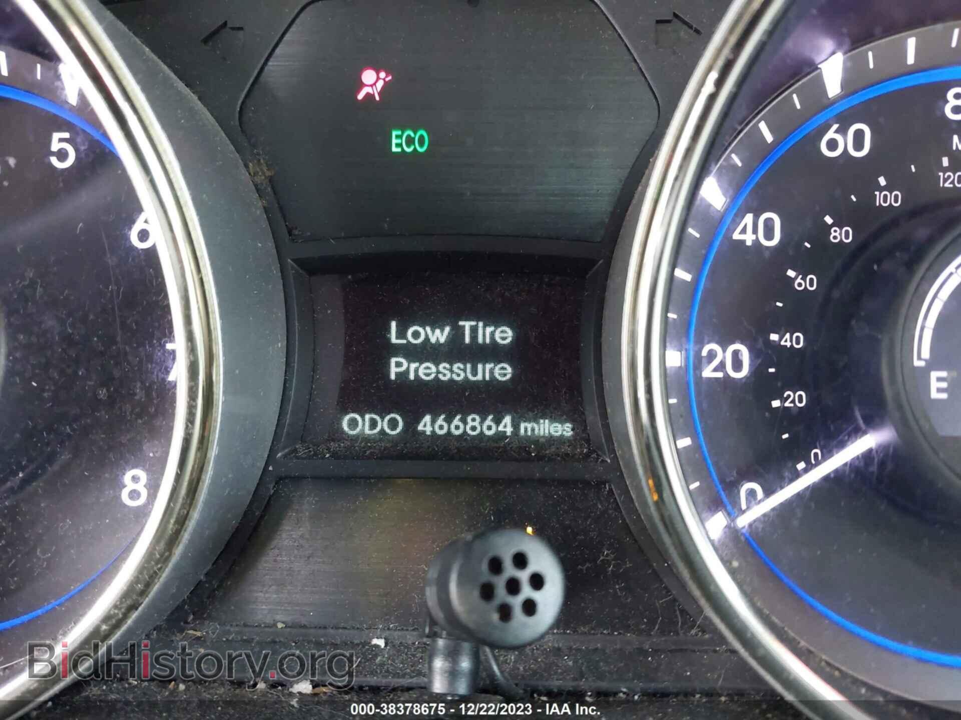 2013 HYUNDAI SONATA - VIN: 5NPEB4AC5DH667901 - Фото 7