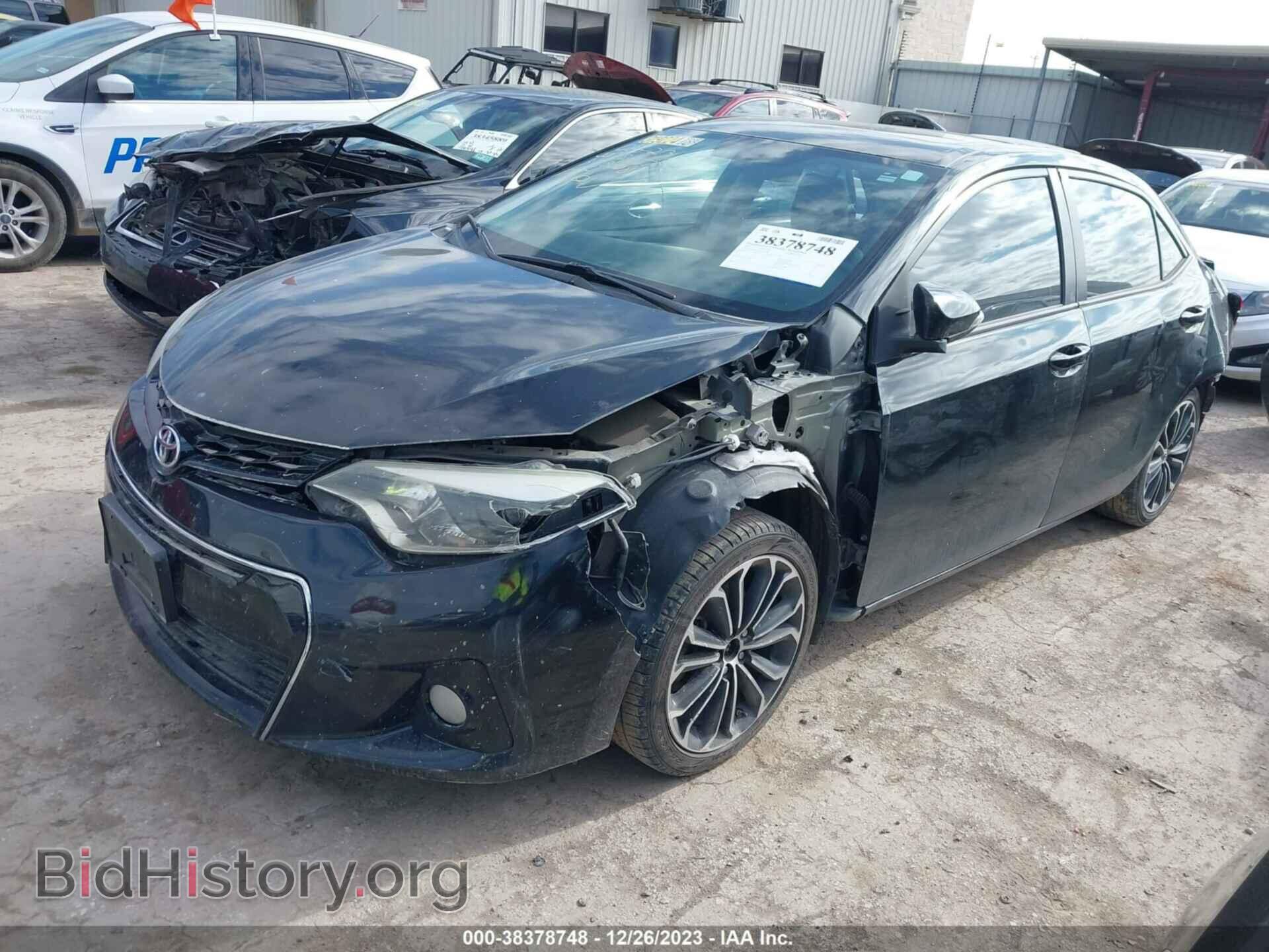 2015 TOYOTA COROLLA - VIN: 2T1BURHE7FC378008 - Фото 2