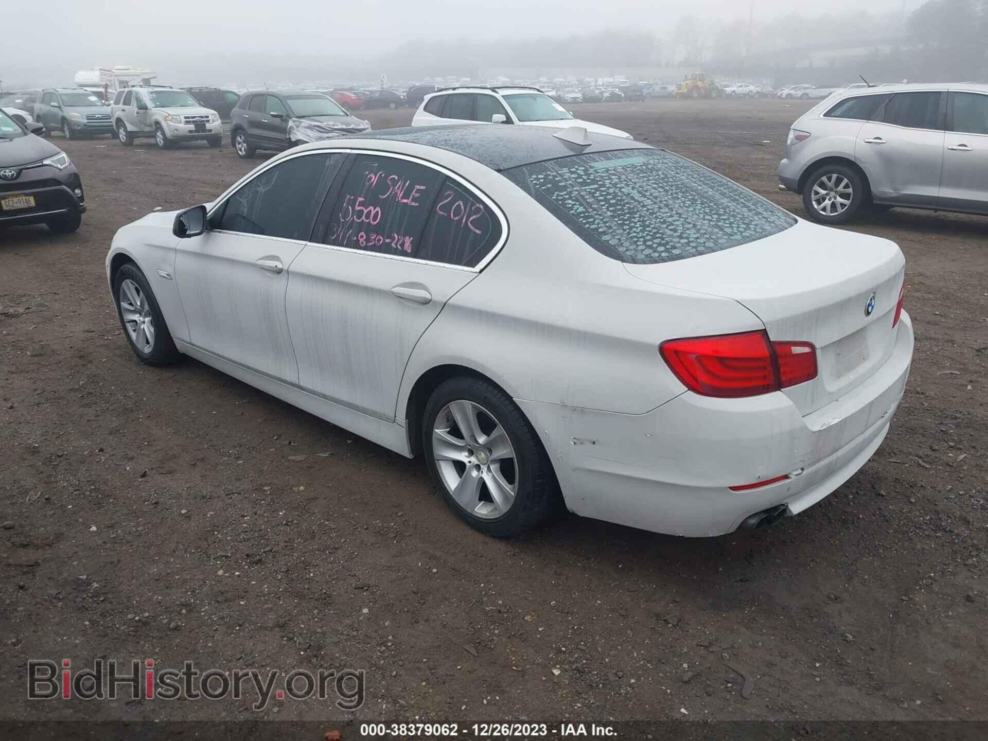 2012 BMW 528I - VIN: WBAXH5C58CDW04983 - Фото 3