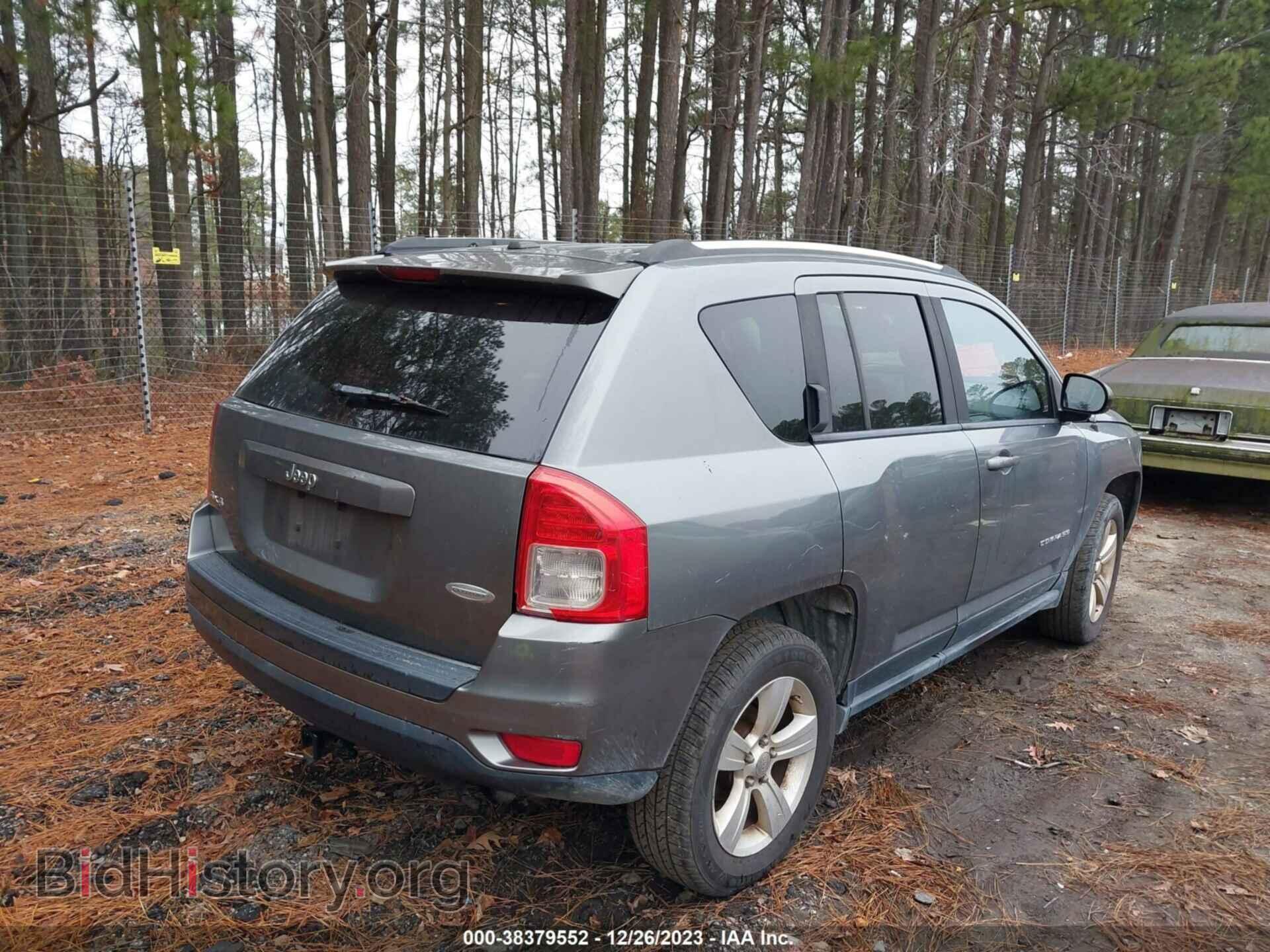 2012 JEEP COMPASS - VIN: 1C4NJDEB3CD575100 - Фото 4