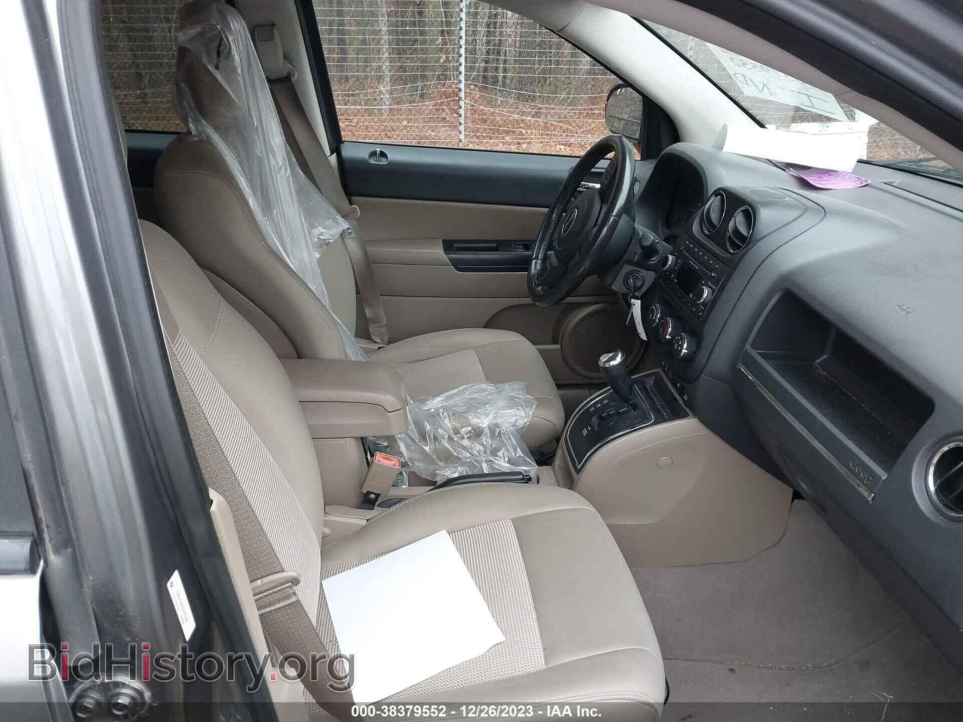 2012 JEEP COMPASS - VIN: 1C4NJDEB3CD575100 - Фото 5