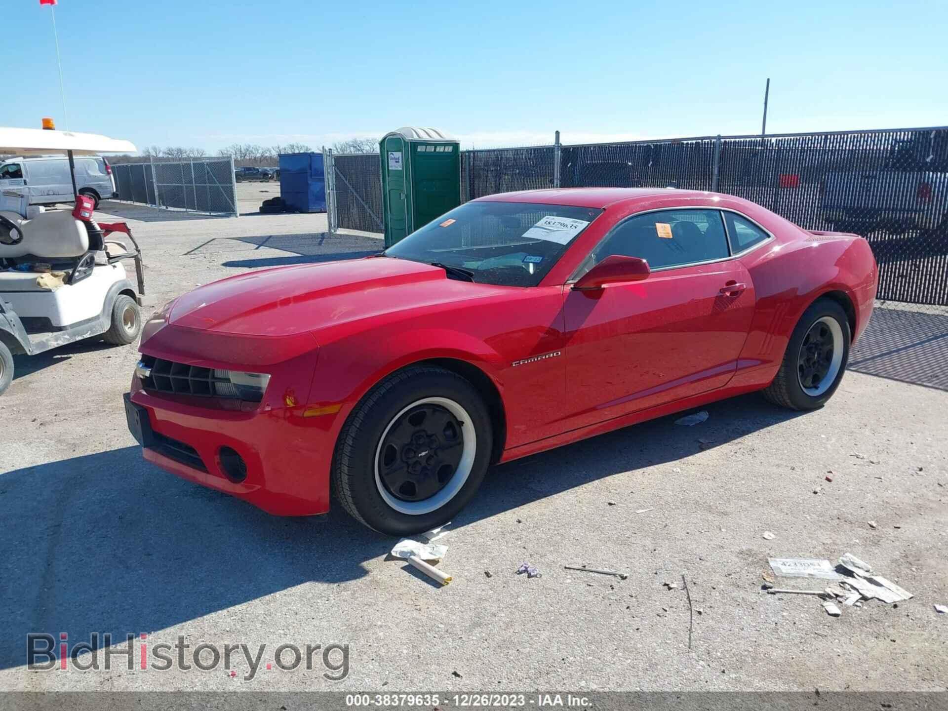 2013 CHEVROLET CAMARO - VIN: 2G1FA1E34D9120419 - Фото 2