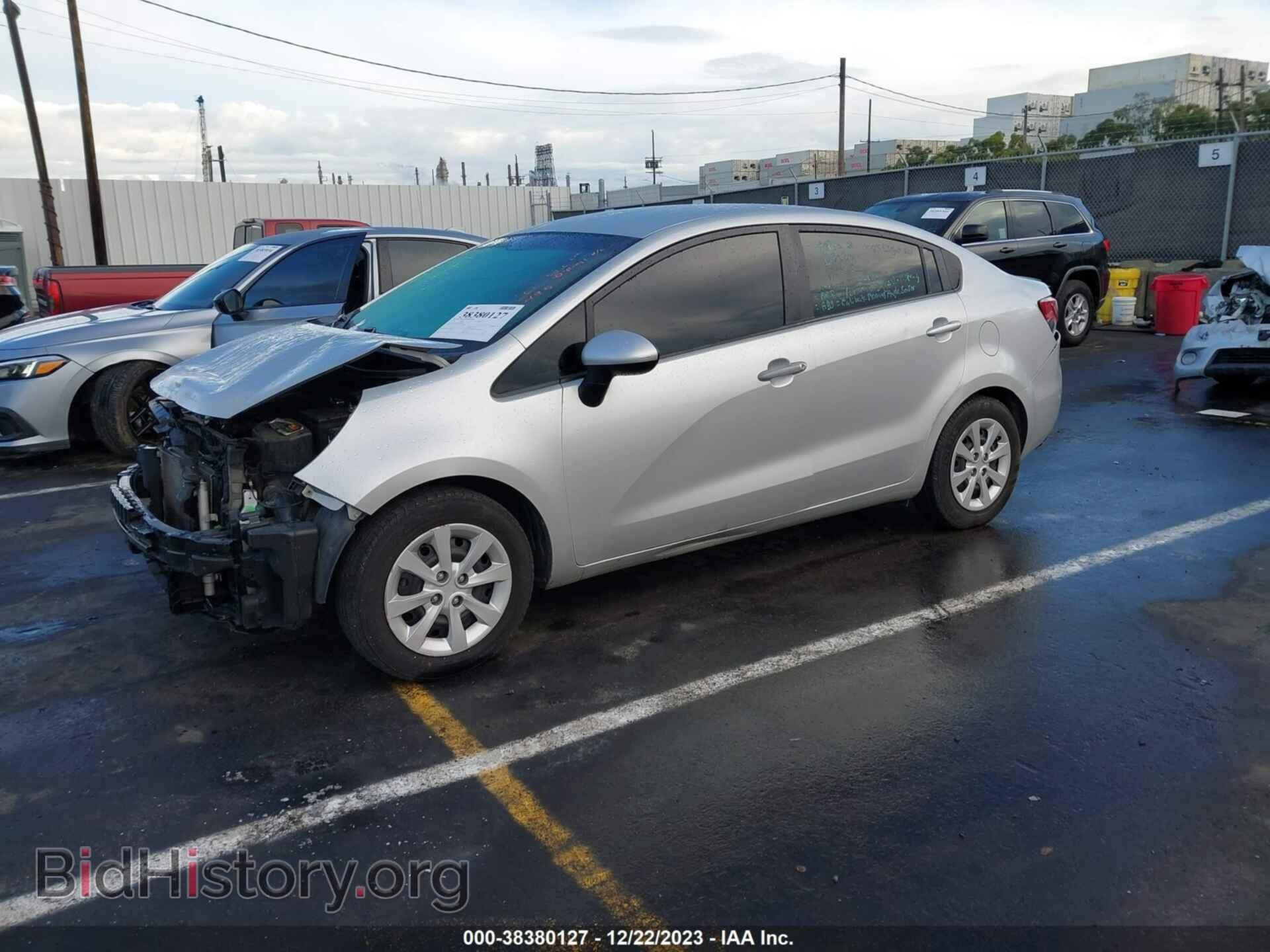 2013 KIA RIO - VIN: KNADM4A32D6308986 - Фото 2