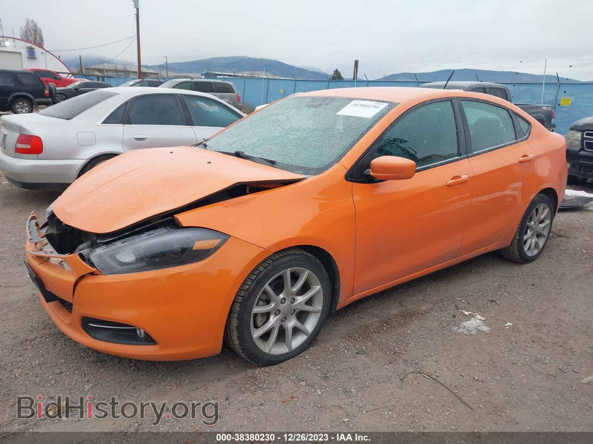 2013 DODGE DART - VIN: 1C3CDFBA0DD317452 - Фото 2