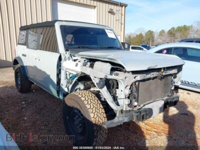 2021 Ford BRONCO Black Diamond, gray — VIN 1FMEE5DP7MLA91215, IAAI