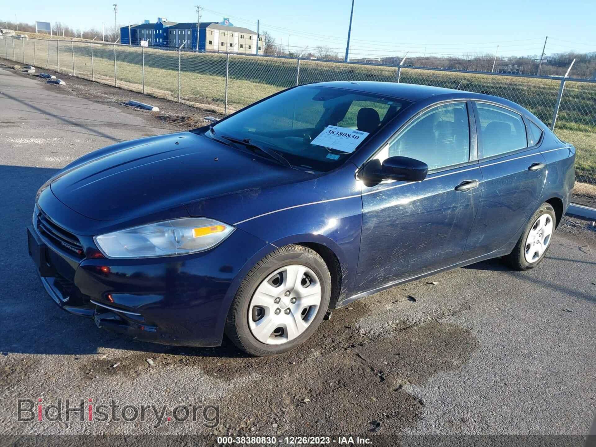 2013 DODGE DART - VIN: 1C3CDFAA7DD311066 - Фото 2