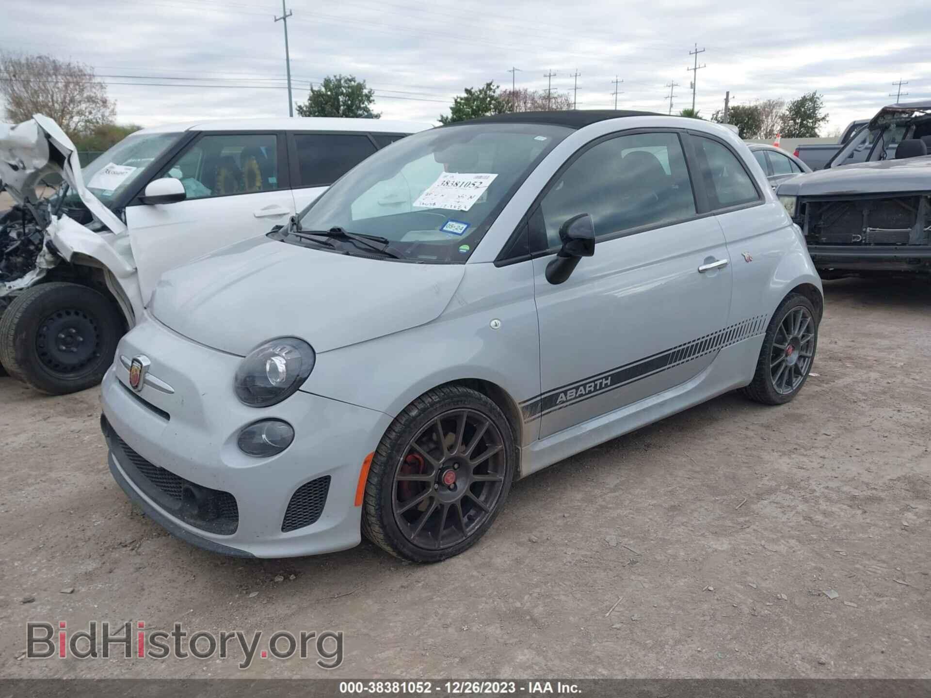 2017 FIAT 500C - VIN: 3C3CFFJH0HT661839 - Photo 2