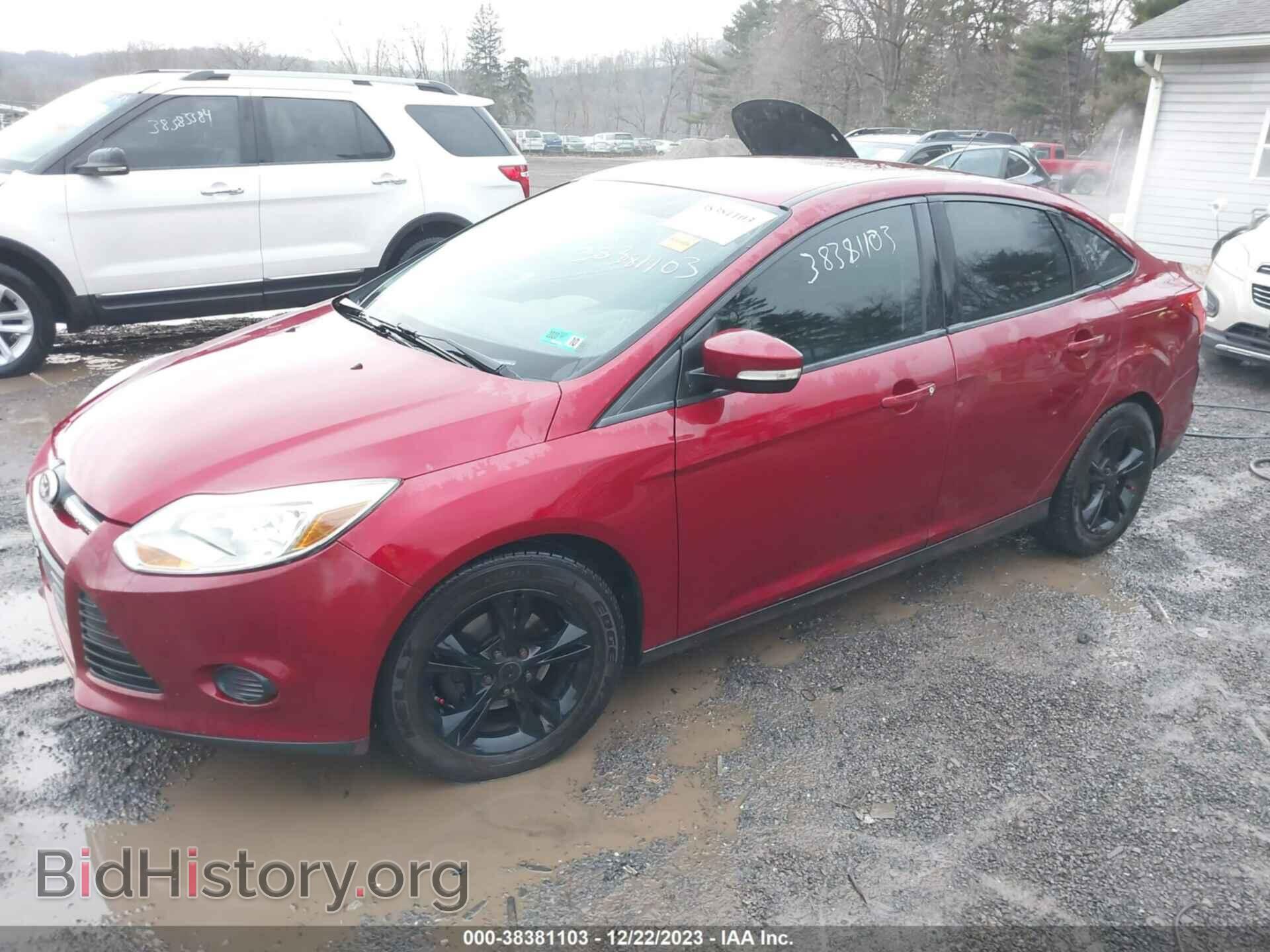 2014 FORD FOCUS - VIN: 1FADP3F25EL195239 - Фото 2