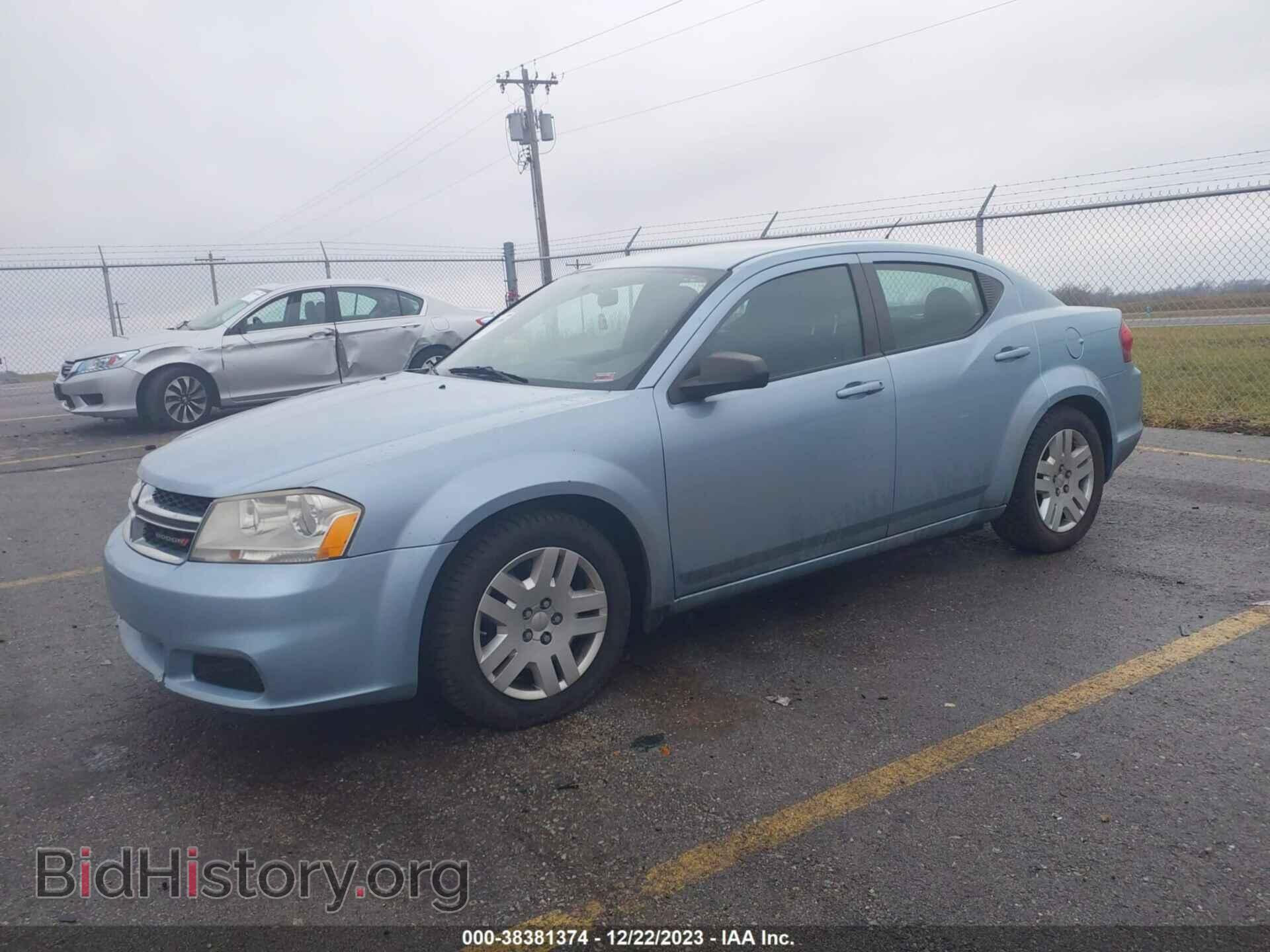 2013 DODGE AVENGER - VIN: 1C3CDZAB1DN627194 - Фото 2