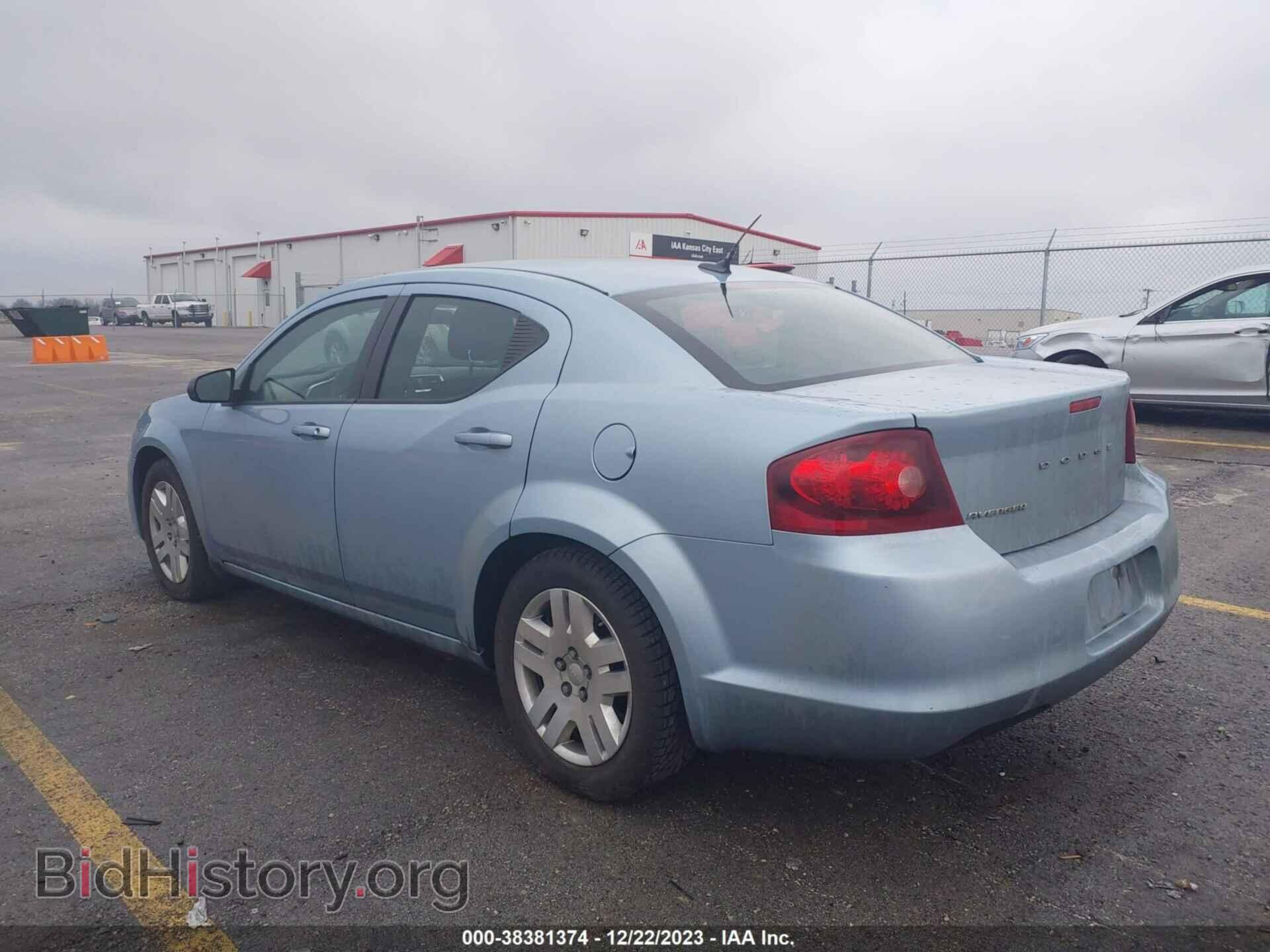 2013 DODGE AVENGER - VIN: 1C3CDZAB1DN627194 - Фото 3