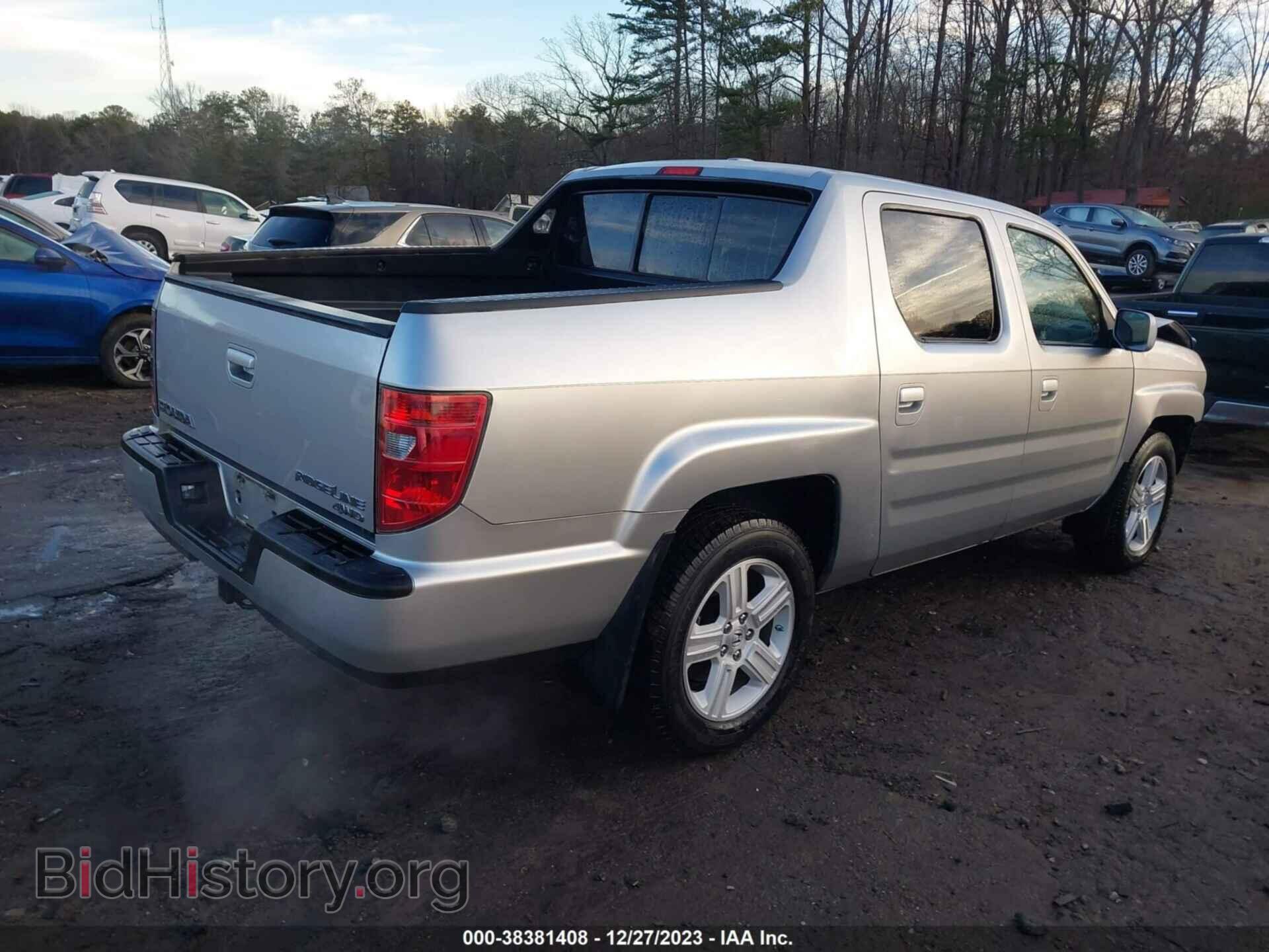 2011 HONDA RIDGELINE - VIN: 5FPYK1F53BB453966 - Фото 4