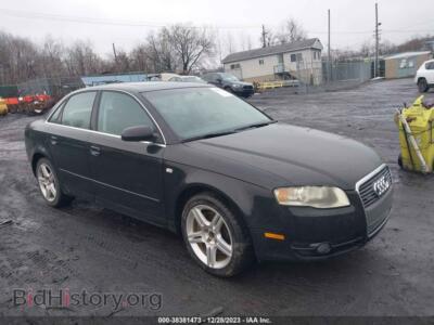 2007 Audi A4 2.0T, black — VIN WAUDF78E47A135878, IAAI