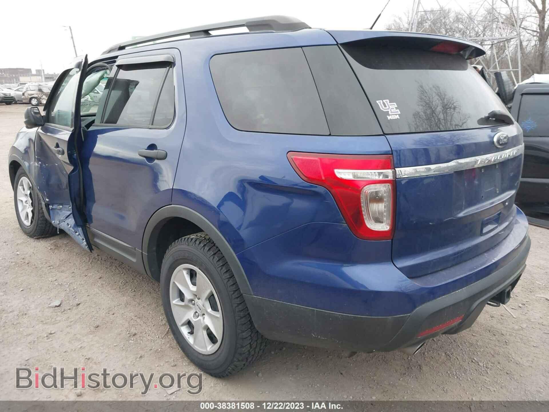 2013 FORD EXPLORER - VIN: 1FM5K8B84DGB34732 - Фото 3