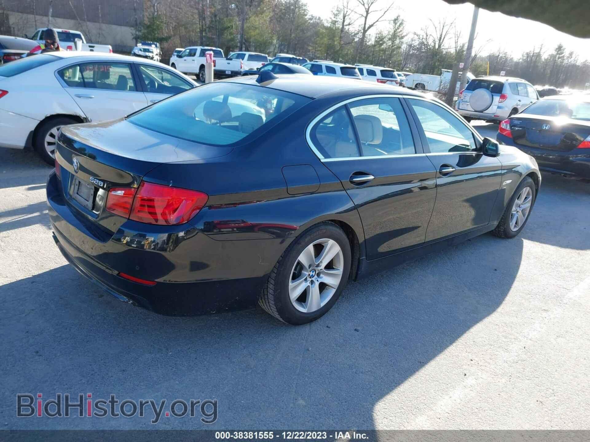 2012 BMW 528I - VIN: WBAXH5C59CDW10520 - Photo 4
