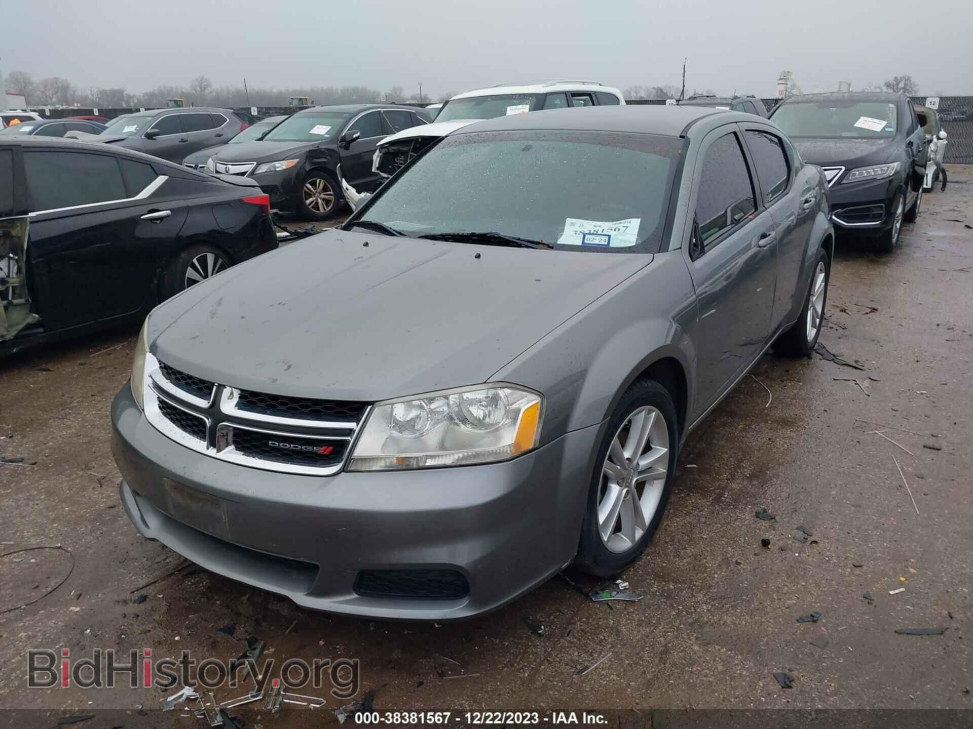 2012 DODGE AVENGER - VIN: 1C3CDZAG4CN255912 - Фото 2