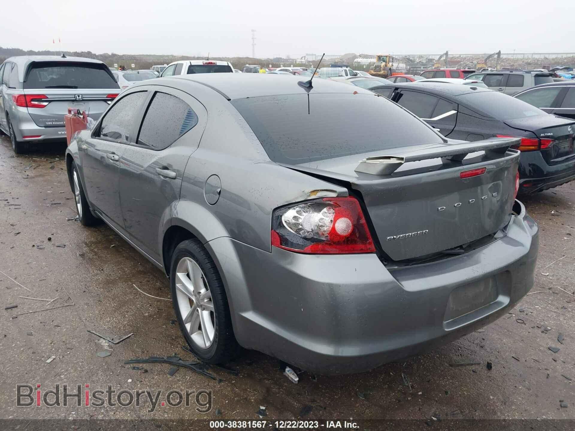 2012 DODGE AVENGER - VIN: 1C3CDZAG4CN255912 - Фото 3