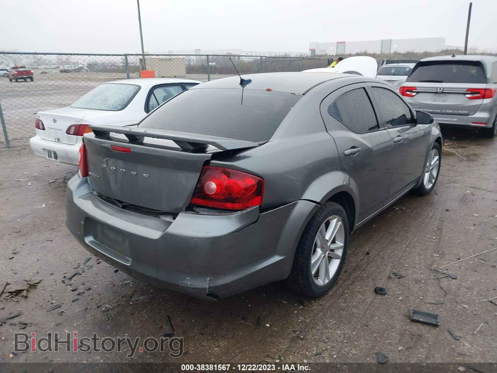 2012 DODGE AVENGER - VIN: 1C3CDZAG4CN255912 - Фото 4