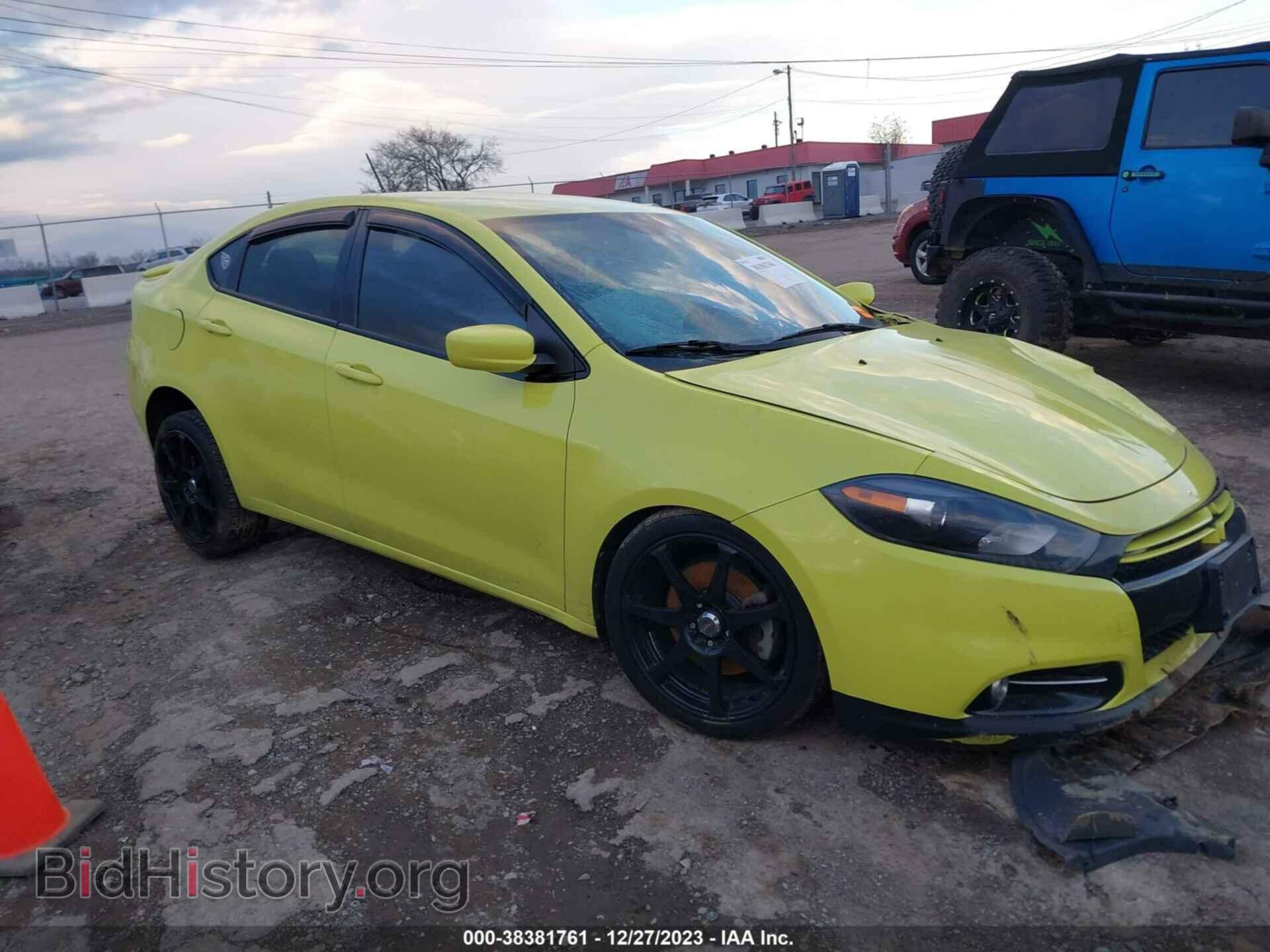 Photo 1C3CDFBH5DD256774 - DODGE DART 2013
