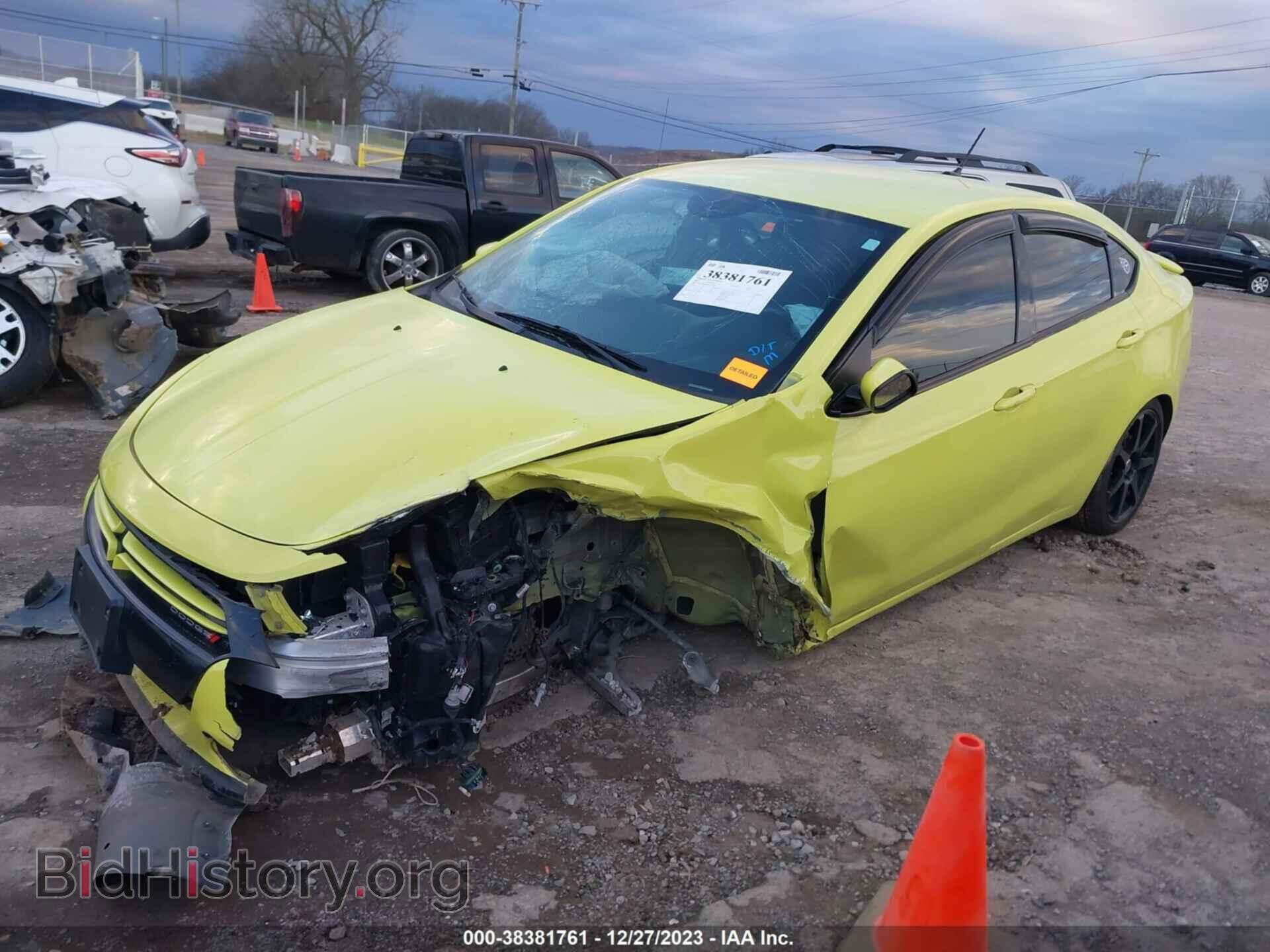 2013 DODGE DART - VIN: 1C3CDFBH5DD256774 - Photo 2