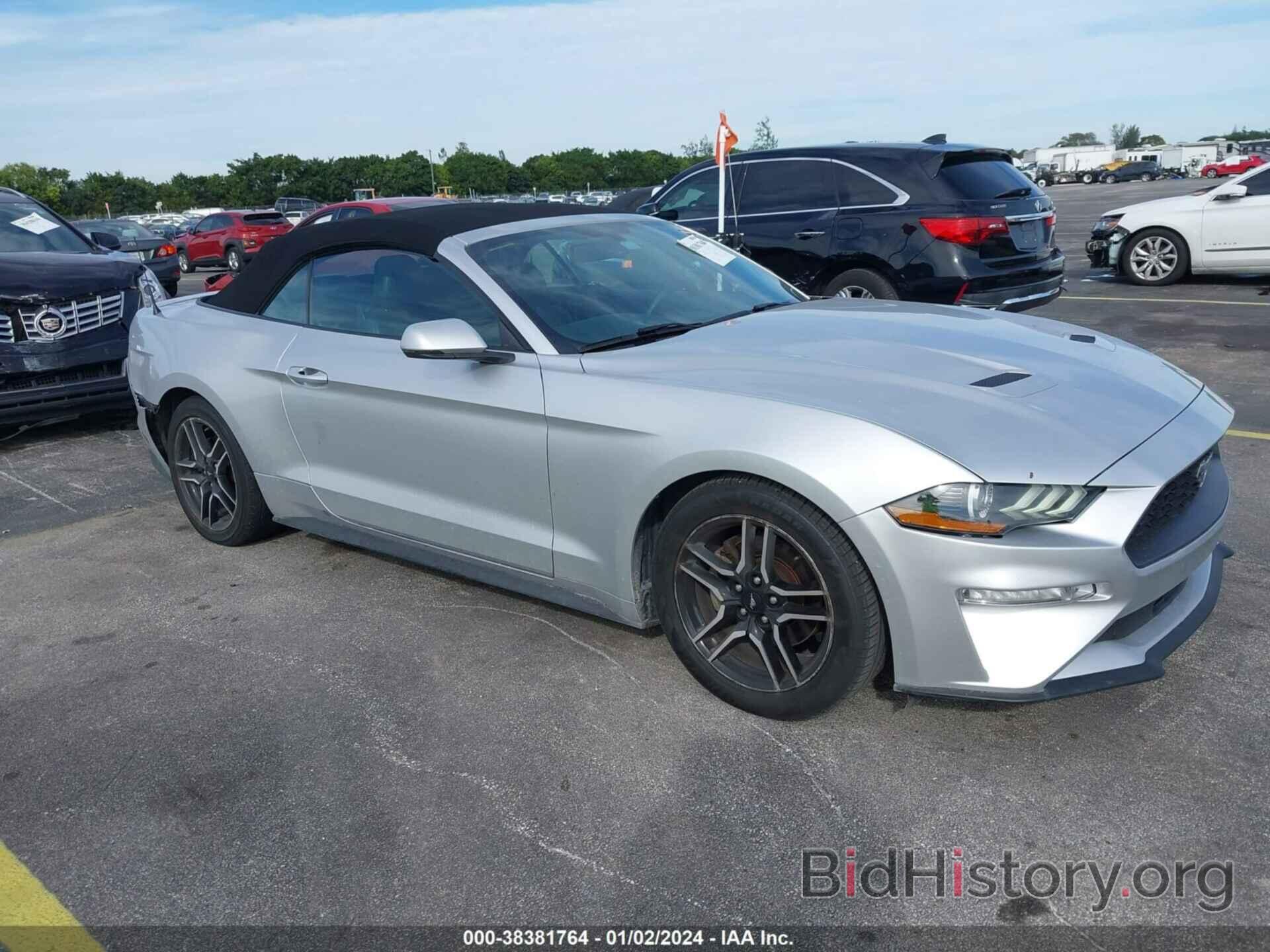 Photo 1FATP8UH0K5170734 - FORD MUSTANG 2019