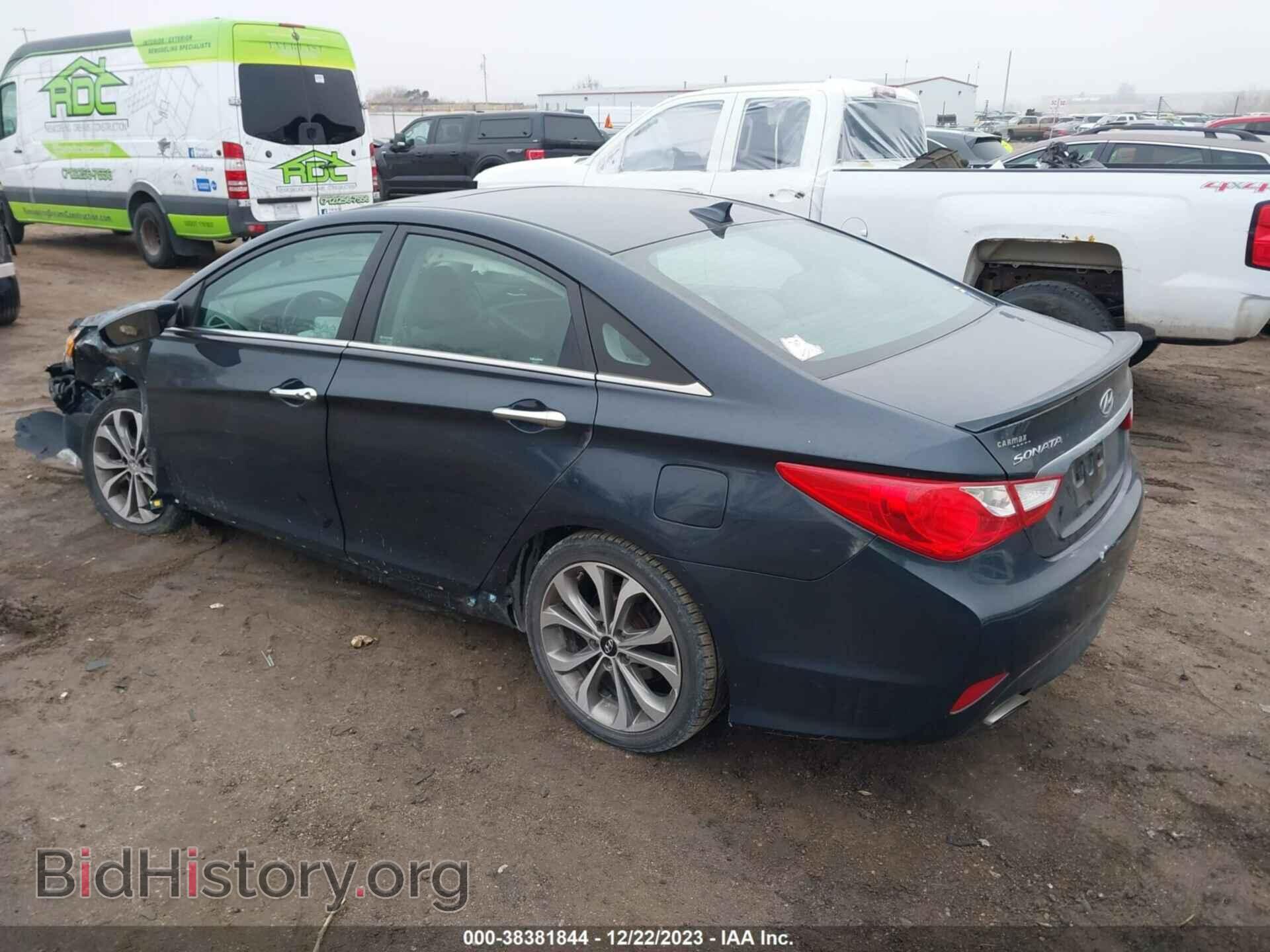 2014 HYUNDAI SONATA - VIN: 5NPEC4AC4EH854853 - Фото 3
