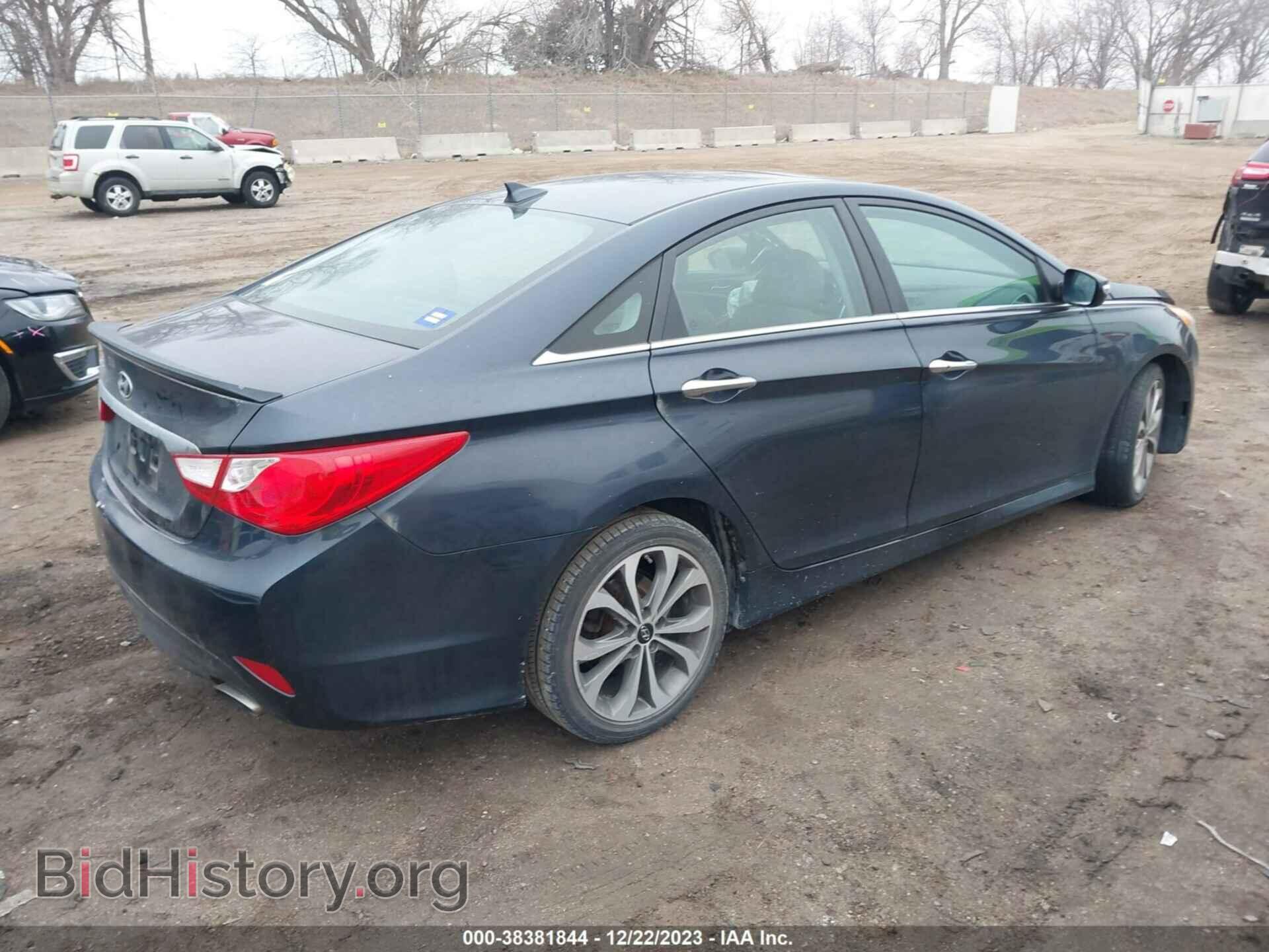 2014 HYUNDAI SONATA - VIN: 5NPEC4AC4EH854853 - Фото 4