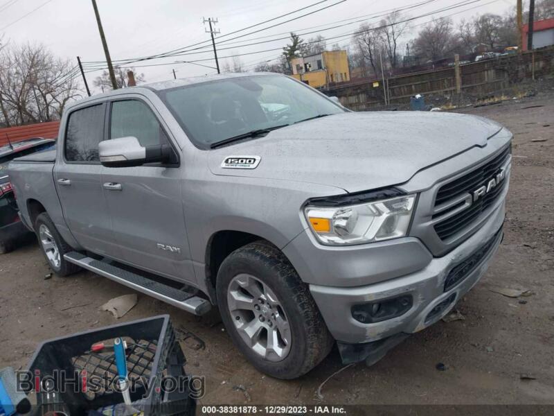 2021 RAM 1500 Big Horn 4X4 5'7 Box (VIN 1C6SRFFTXMN826955) — photo 1 of 16, IAAI, damage: front end