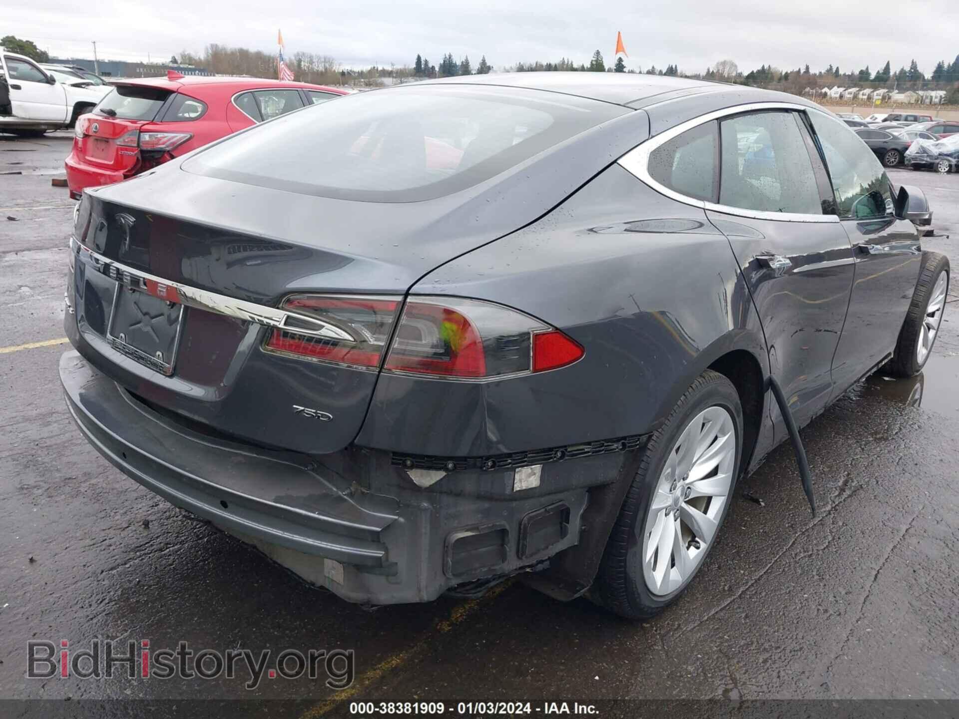 2016 TESLA MODEL S - VIN: 5YJSA1E25GF176625 - Фото 4