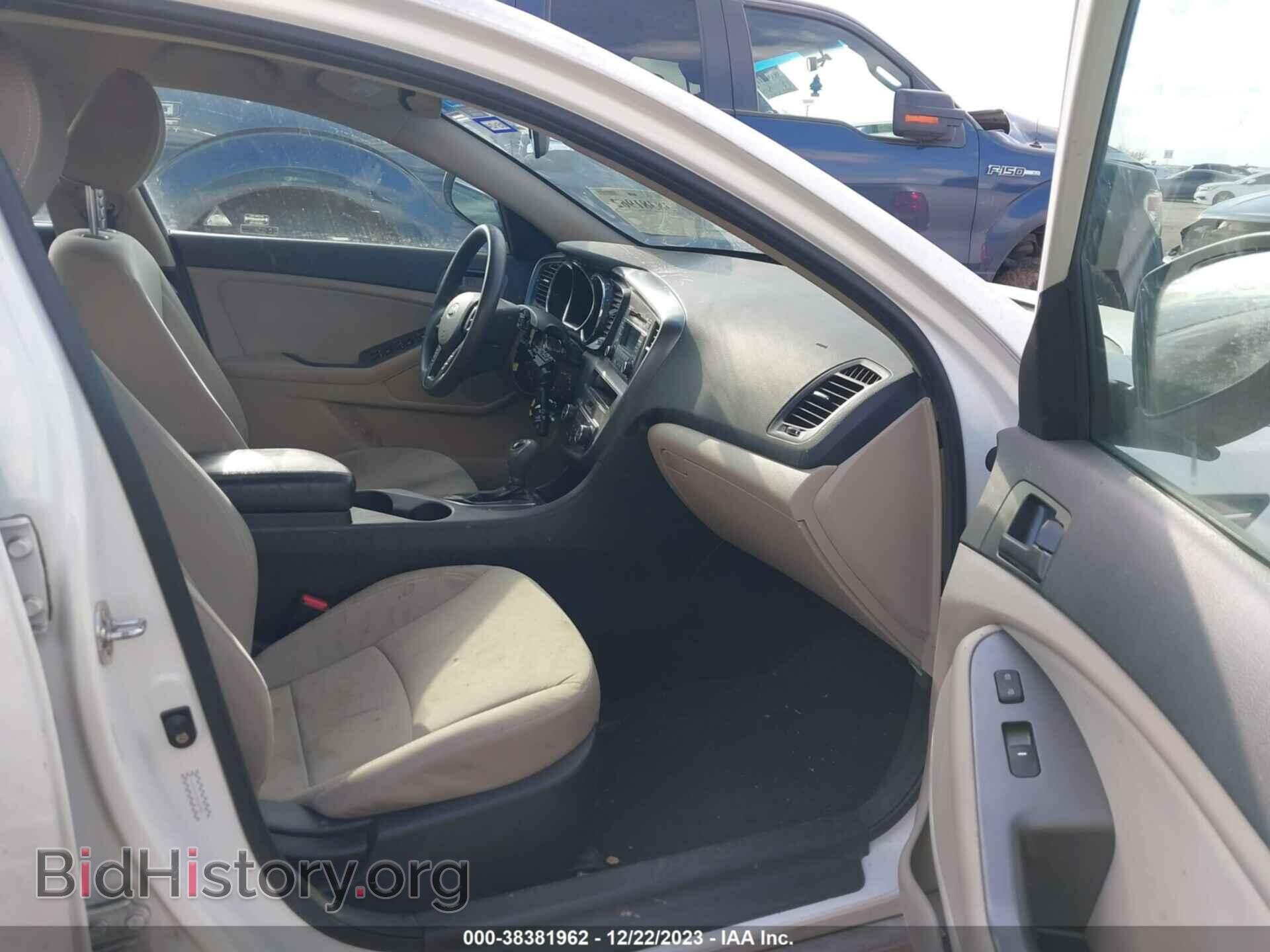 2013 KIA OPTIMA - VIN: KNAGM4A73D5384271 - Фото 5