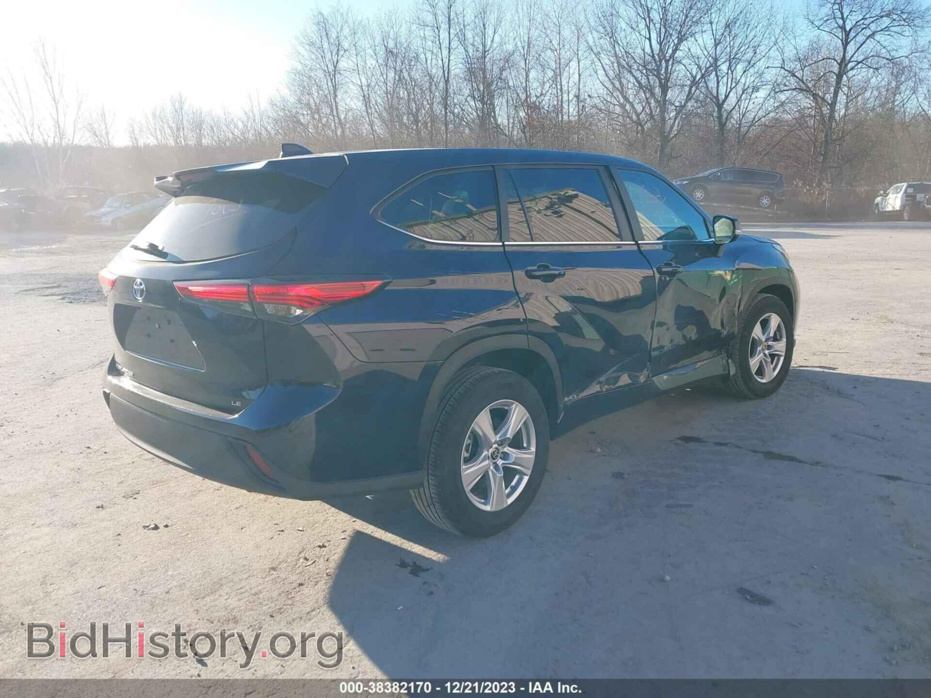 2023 TOYOTA HIGHLANDER - VIN: 5TDKDRAH5PS016482 - Фото 4