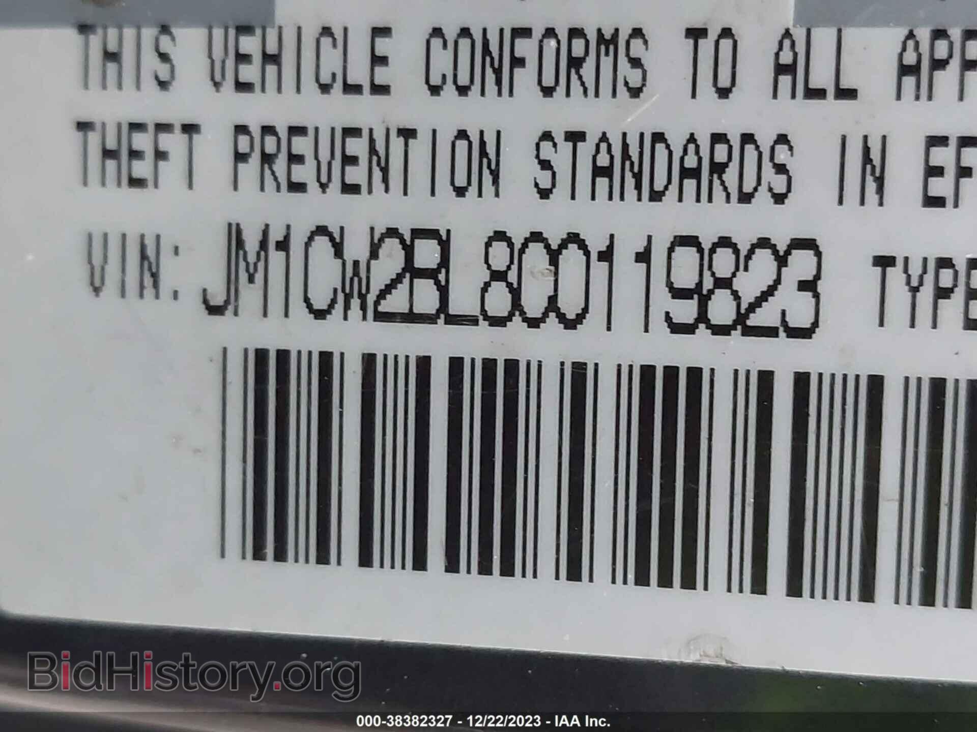2012 MAZDA MAZDA5 - VIN: JM1CW2BL8C0119823 - Фото 9
