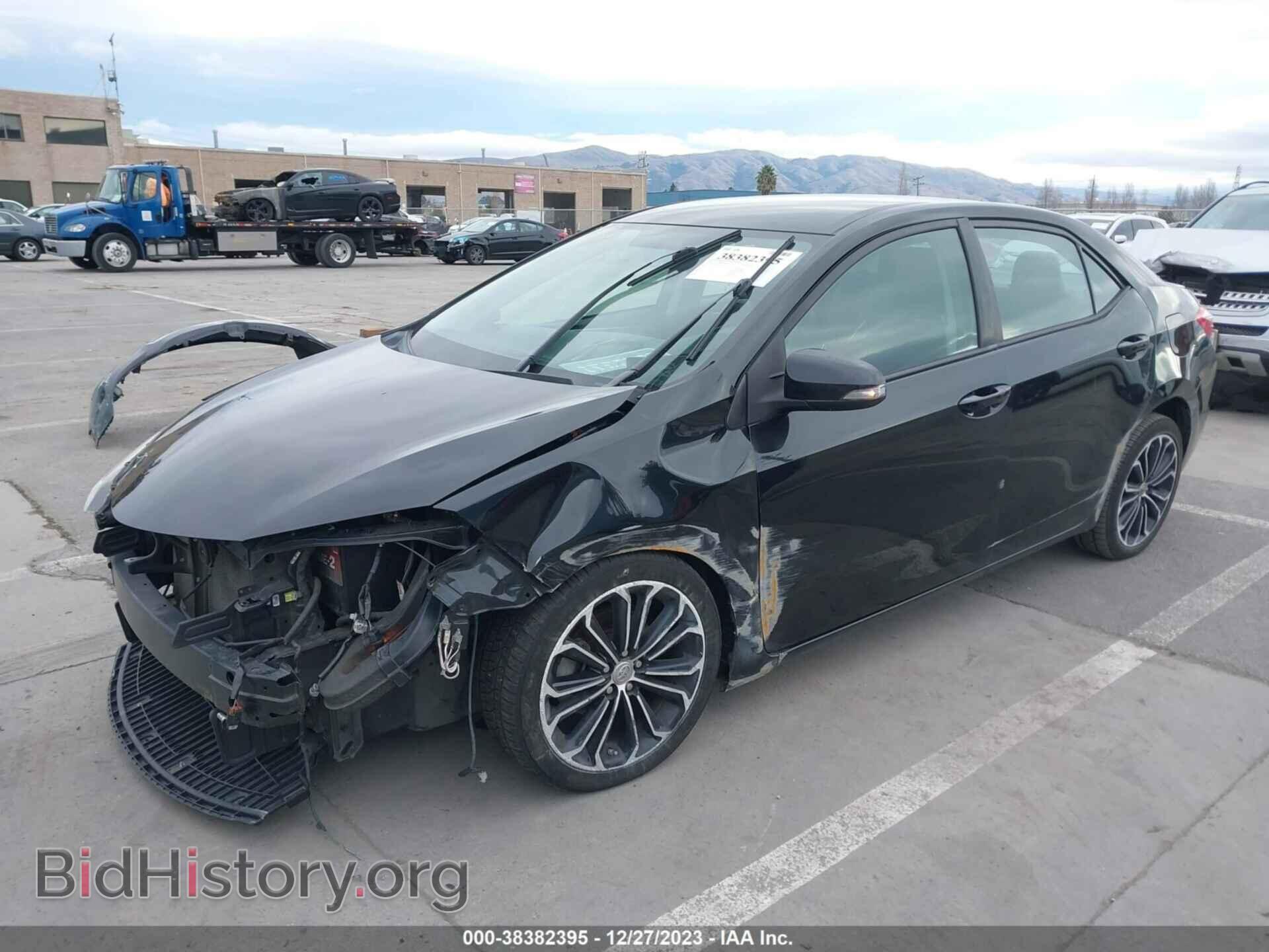 2014 TOYOTA COROLLA - VIN: 2T1BURHE1EC210363 - Фото 2