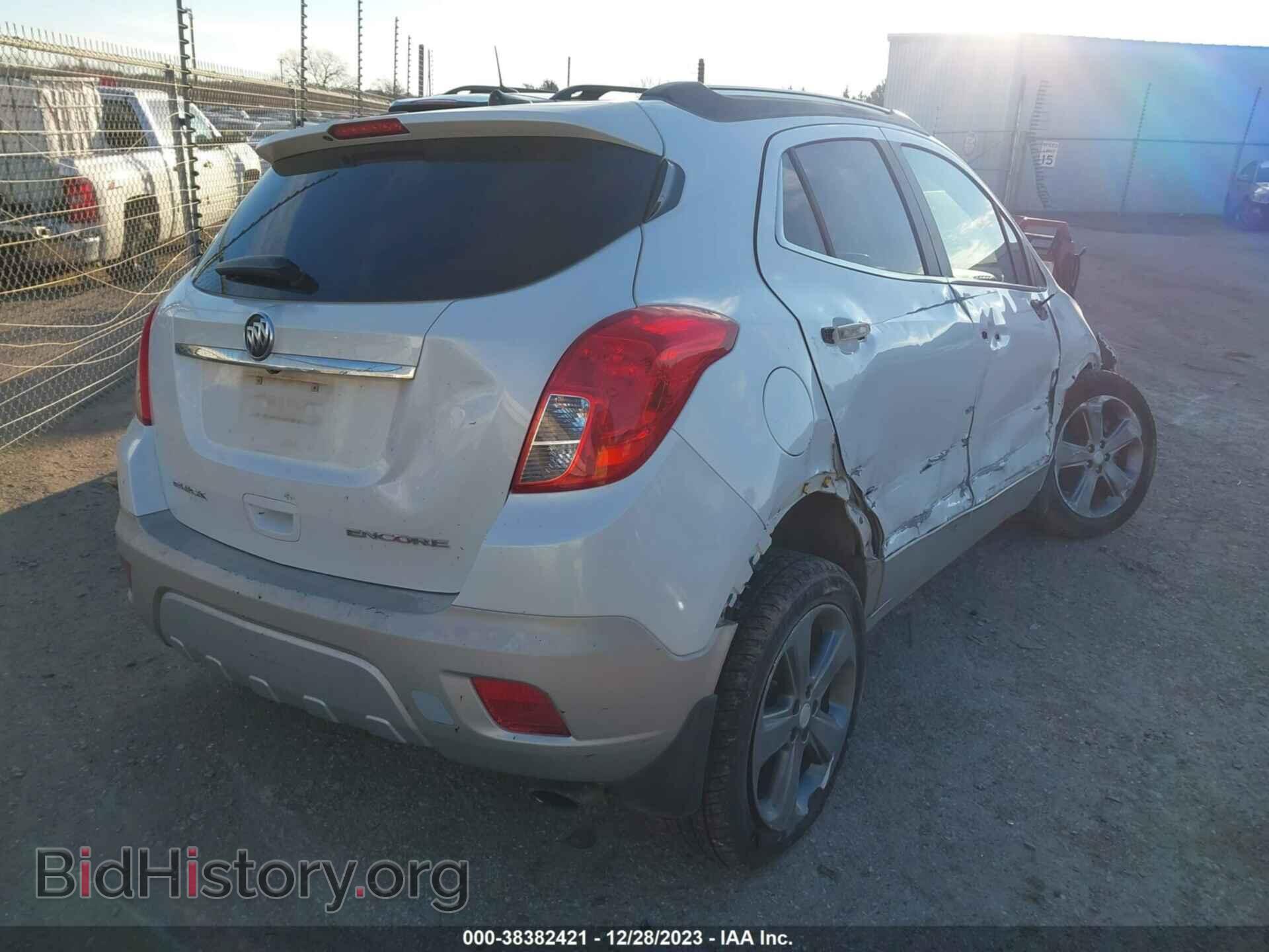 2014 BUICK ENCORE - VIN: KL4CJBSB0EB603072 - Фото 4