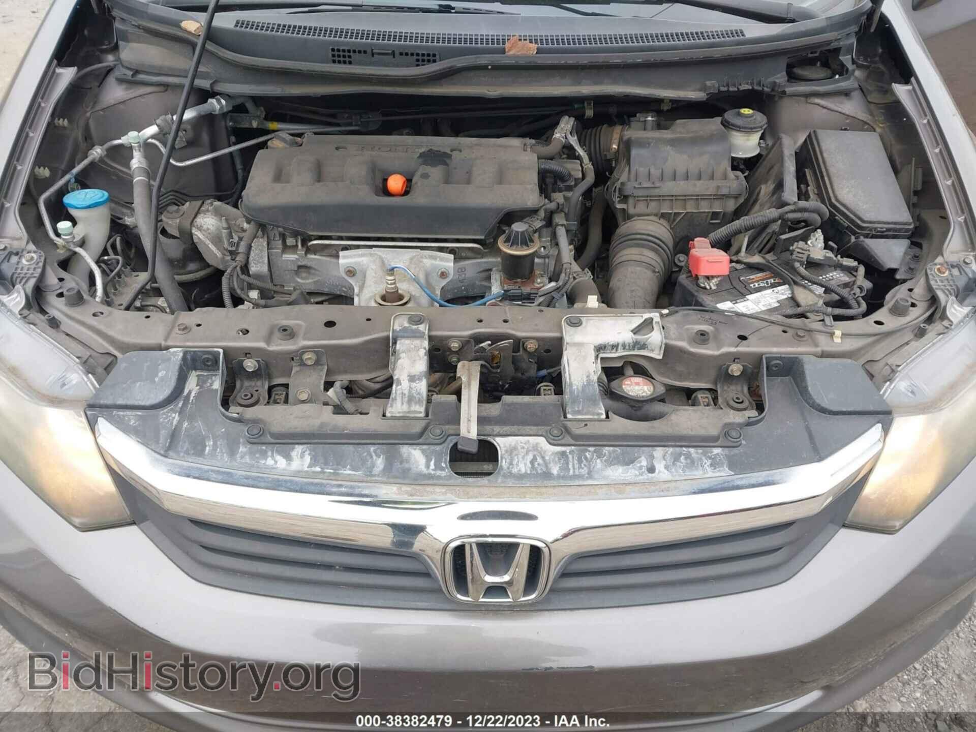 2012 HONDA CIVIC - VIN: 19XFB2F52CE317213 - Фото 10