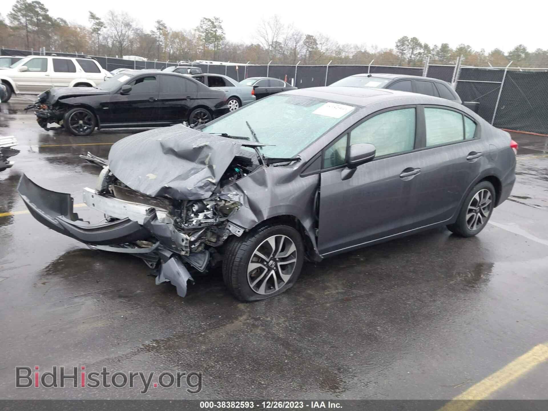 2014 HONDA CIVIC - VIN: 19XFB2F86EE086376 - Photo 2