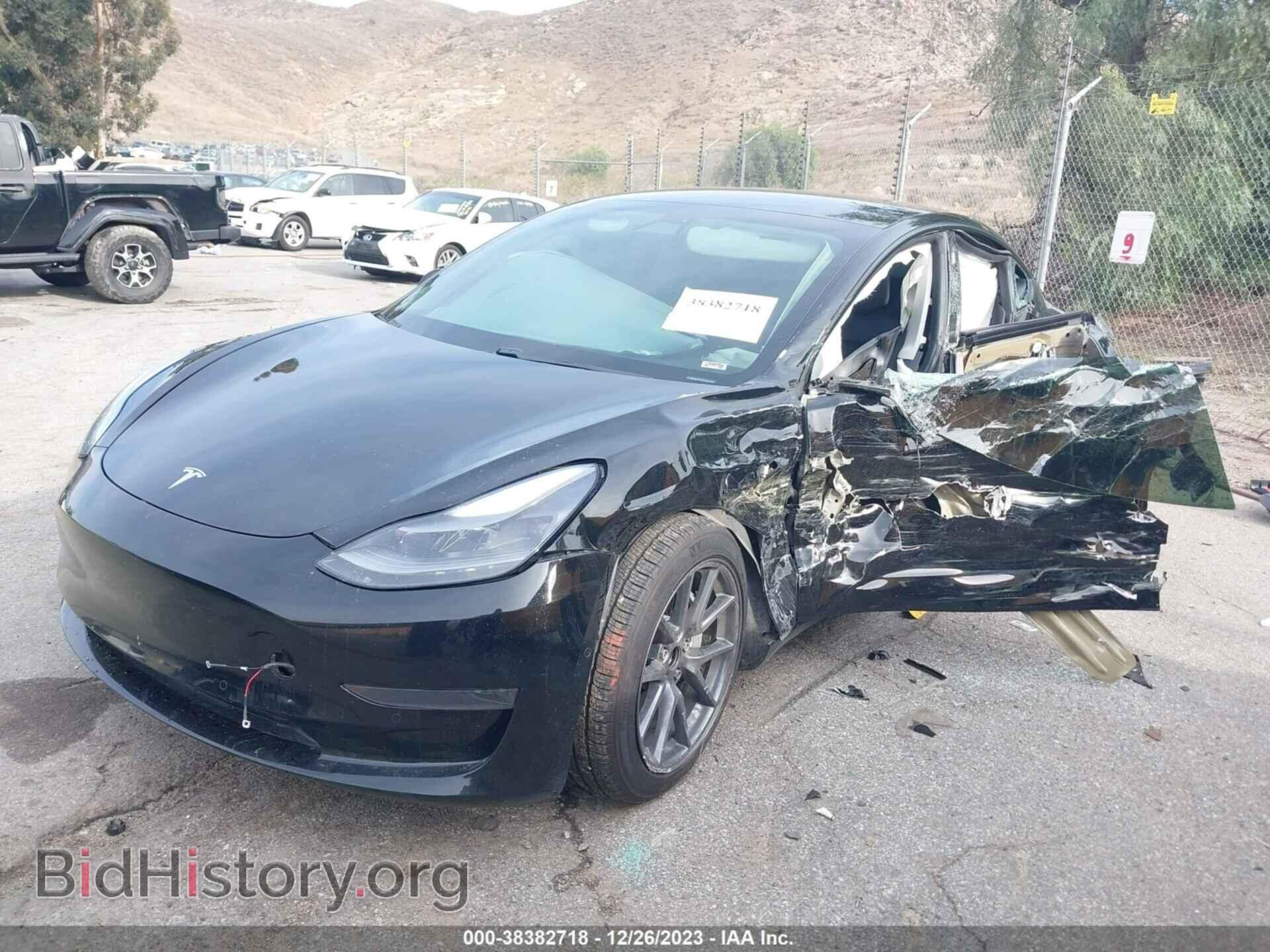 2021 TESLA MODEL 3 - VIN: 5YJ3E1EA0MF016504 - Фото 2