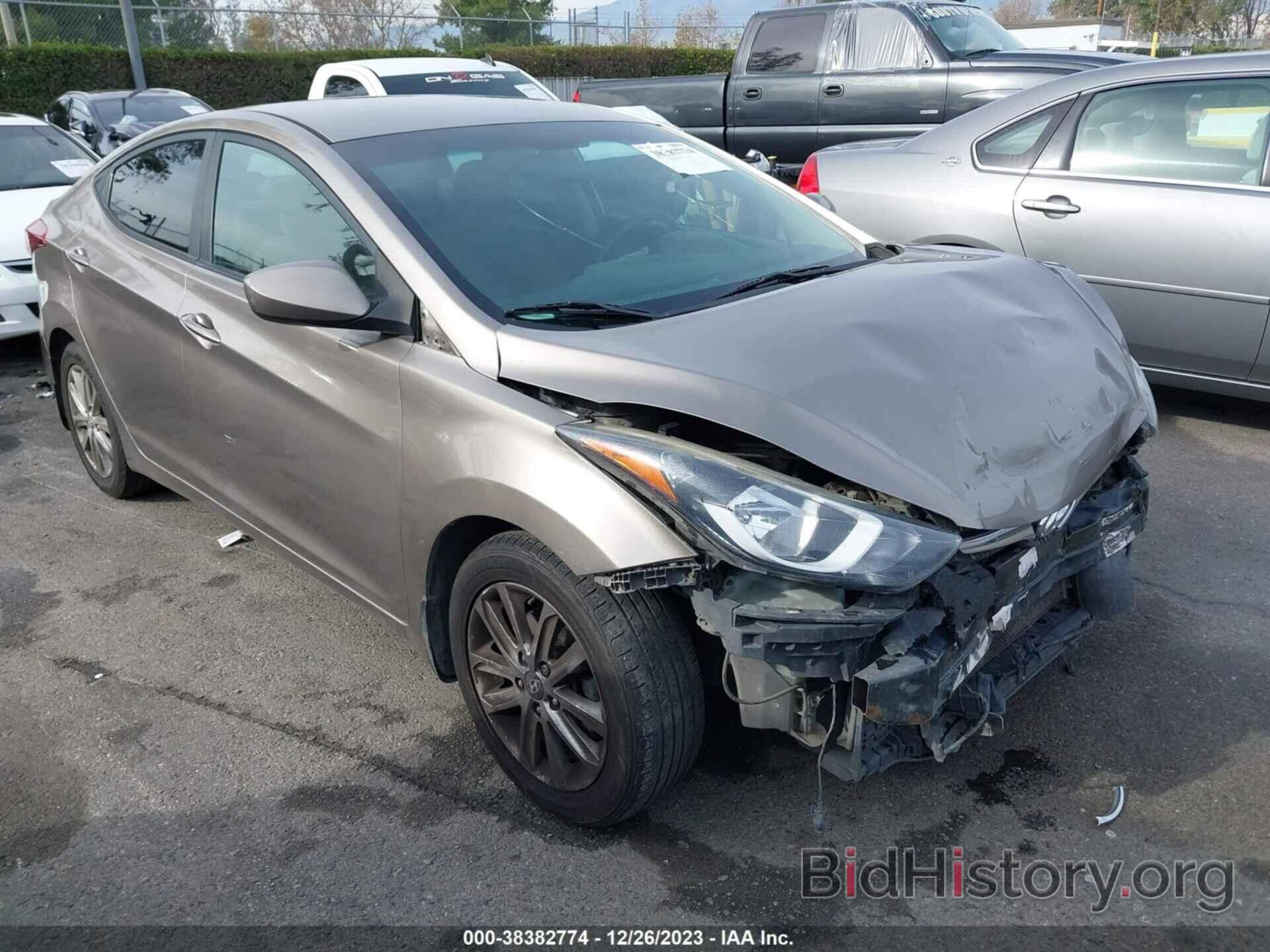 Photo 5NPDH4AE9EH539822 - HYUNDAI ELANTRA 2014