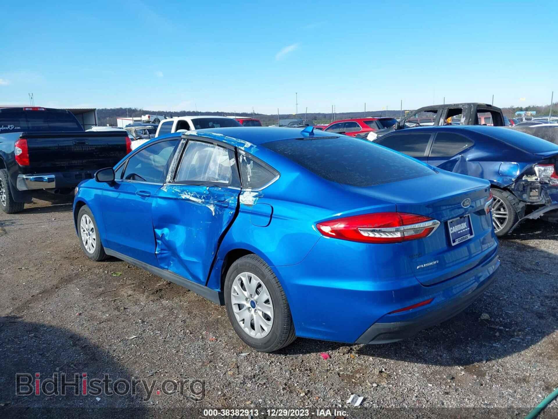 2020 FORD FUSION - VIN: 3FA6P0G74LR142113 - Фото 3