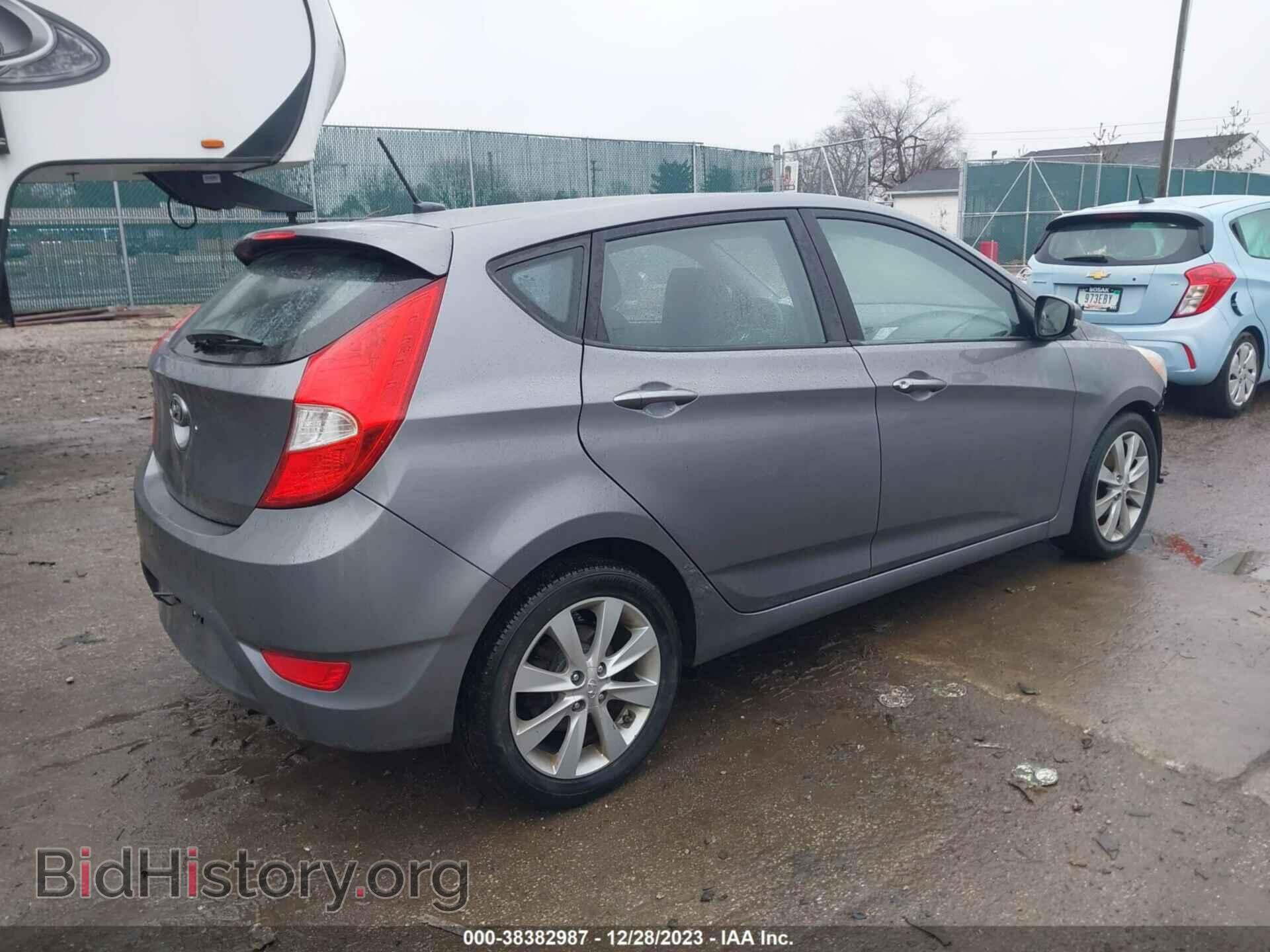 2014 HYUNDAI ACCENT - VIN: KMHCU5AE1EU142524 - Фото 4